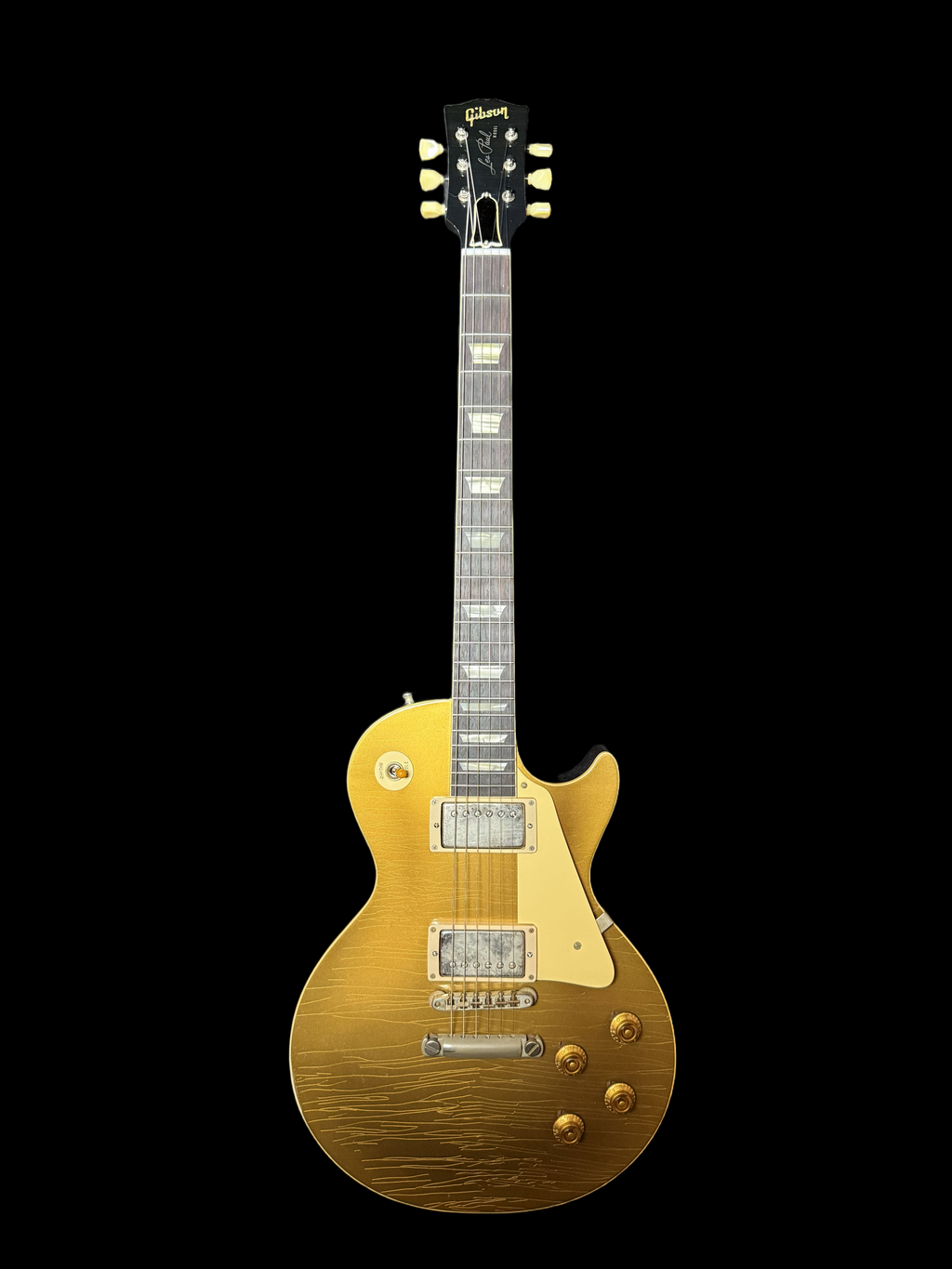 2025 Gibson Les Paul 1957 Goldtop Darkback Reissue *Double Gold* Murphy Lab light aged 3,75kg