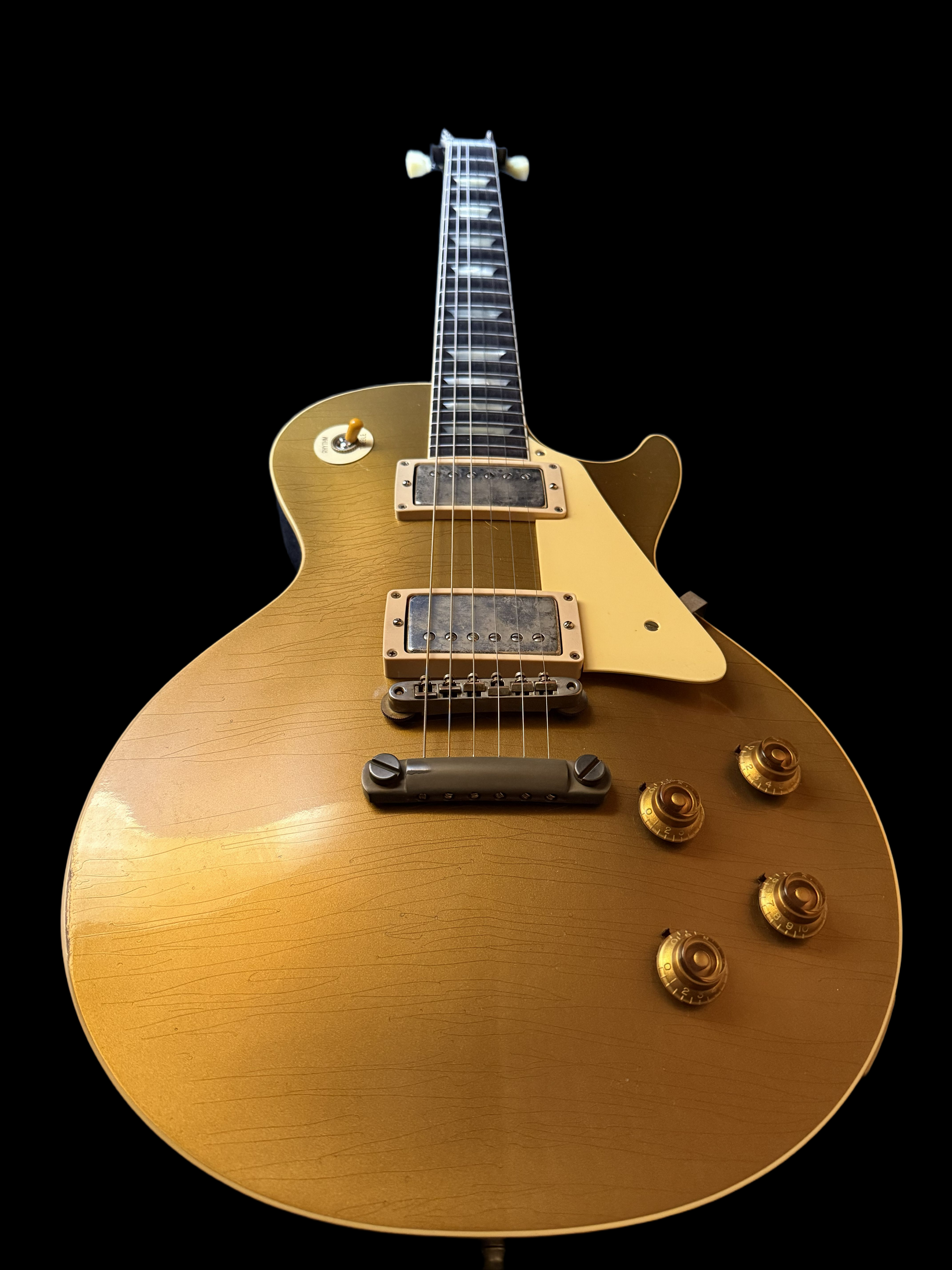 2025 Gibson Les Paul 1957 Goldtop Darkback Reissue *Double Gold* Murphy Lab light aged 3,75kg