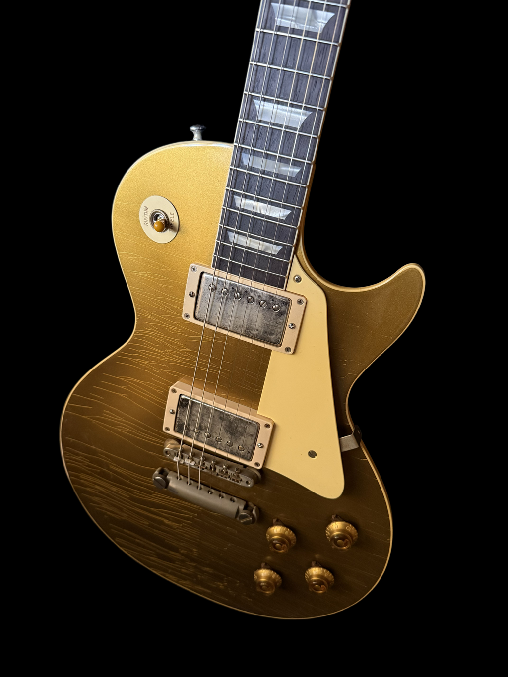 2025 Gibson Les Paul 1957 Goldtop Darkback Reissue *Double Gold* Murphy Lab light aged 3,75kg