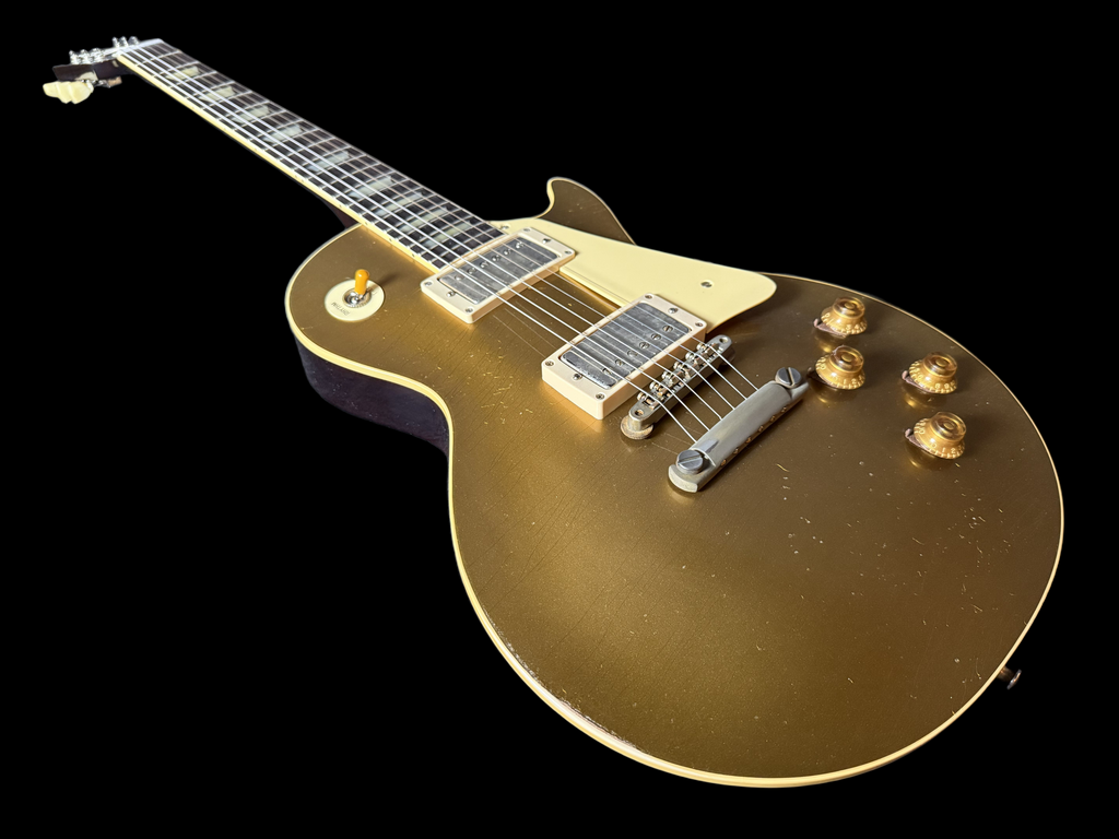 2025 Gibson Les Paul 1957 Goldtop Darkback Reissue *Double Gold* Murphy Lab light aged 3,75kg