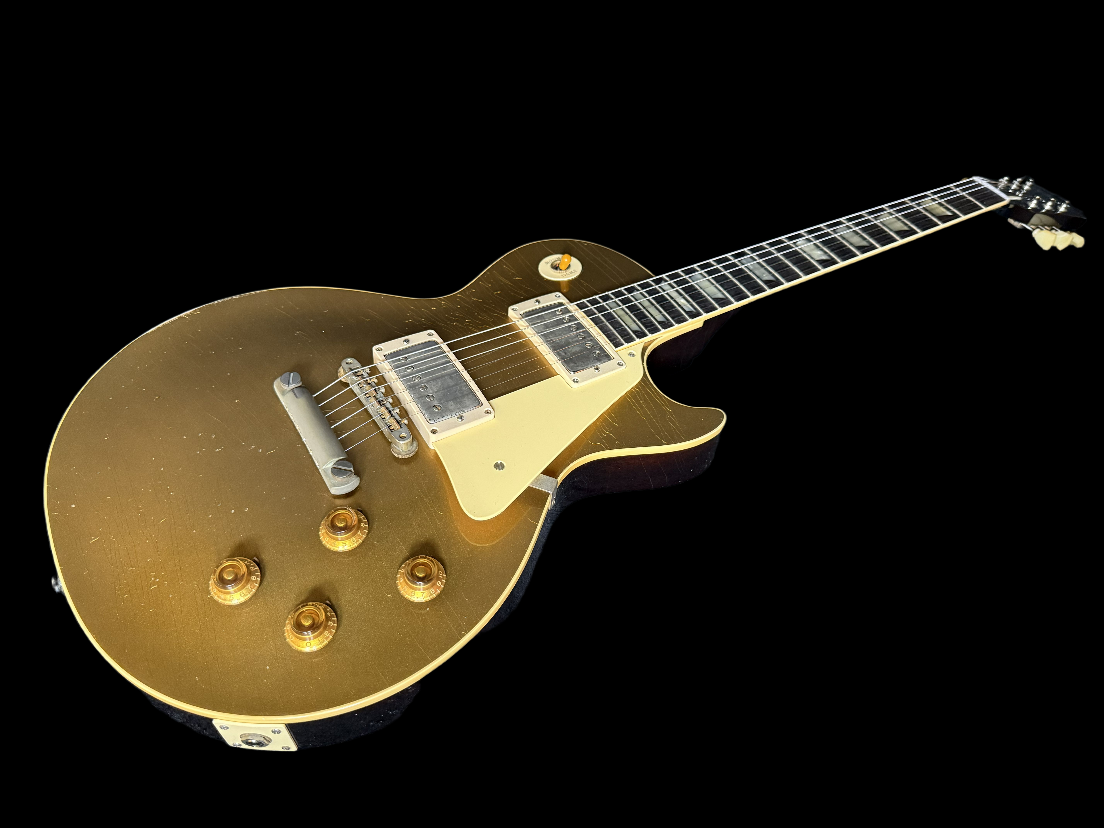 2025 Gibson Les Paul 1957 Goldtop Darkback Reissue *Double Gold* Murphy Lab light aged 3,75kg