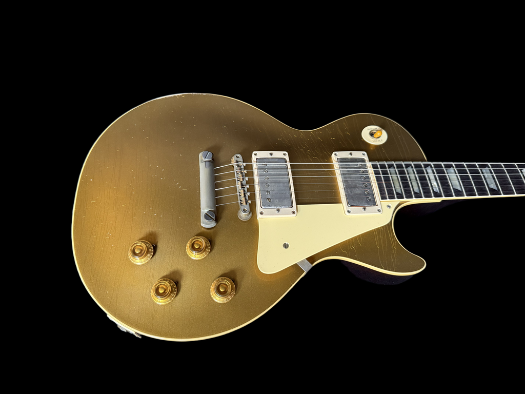 2025 Gibson Les Paul 1957 Goldtop Darkback Reissue *Double Gold* Murphy Lab light aged 3,75kg