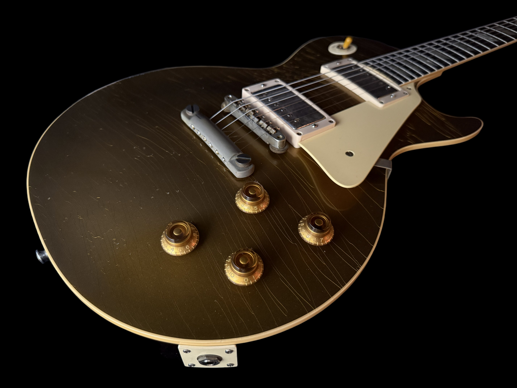 2025 Gibson Les Paul 1957 Goldtop Darkback Reissue *Double Gold* Murphy Lab light aged 3,75kg