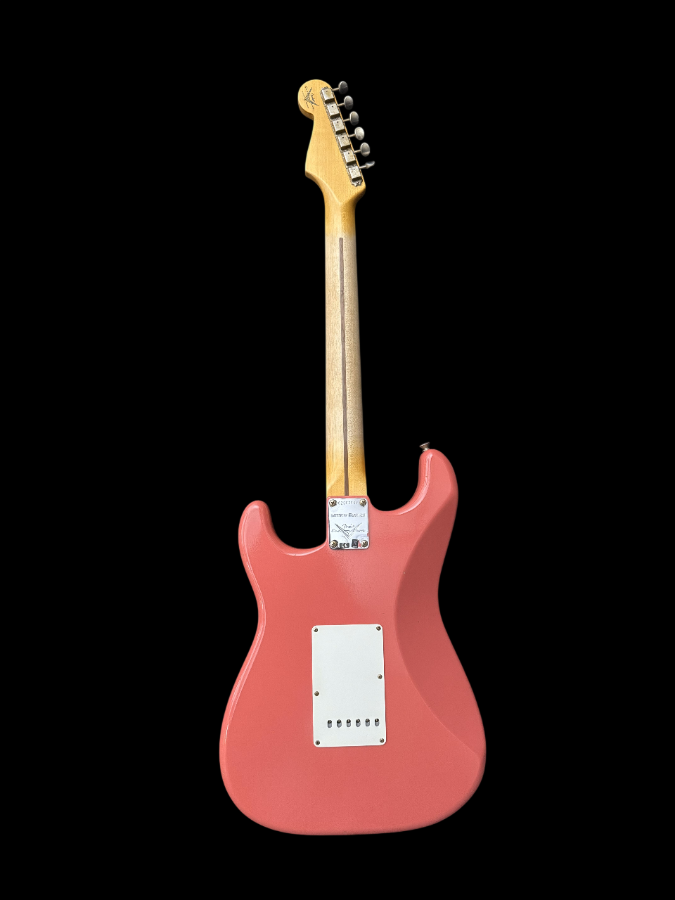 Fender '56 Limited Stratocaster Journeyman Relic Bone Tone super faded aged Fiesta Red 3,45kg