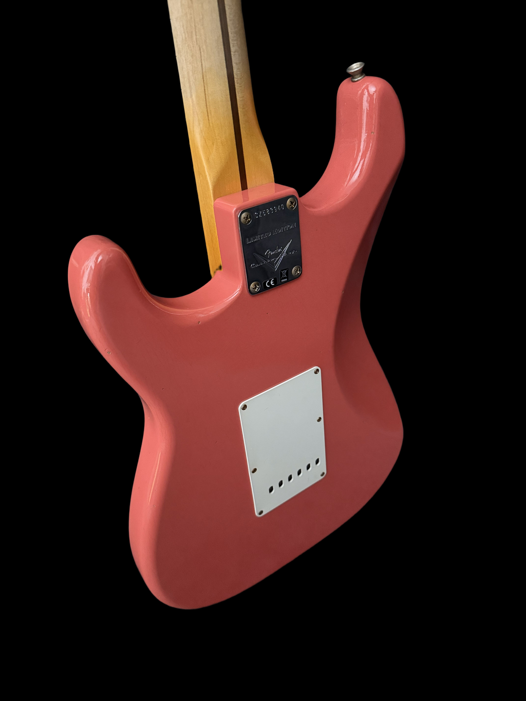 Fender '56 Limited Stratocaster Journeyman Relic Bone Tone super faded aged Fiesta Red 3,45kg