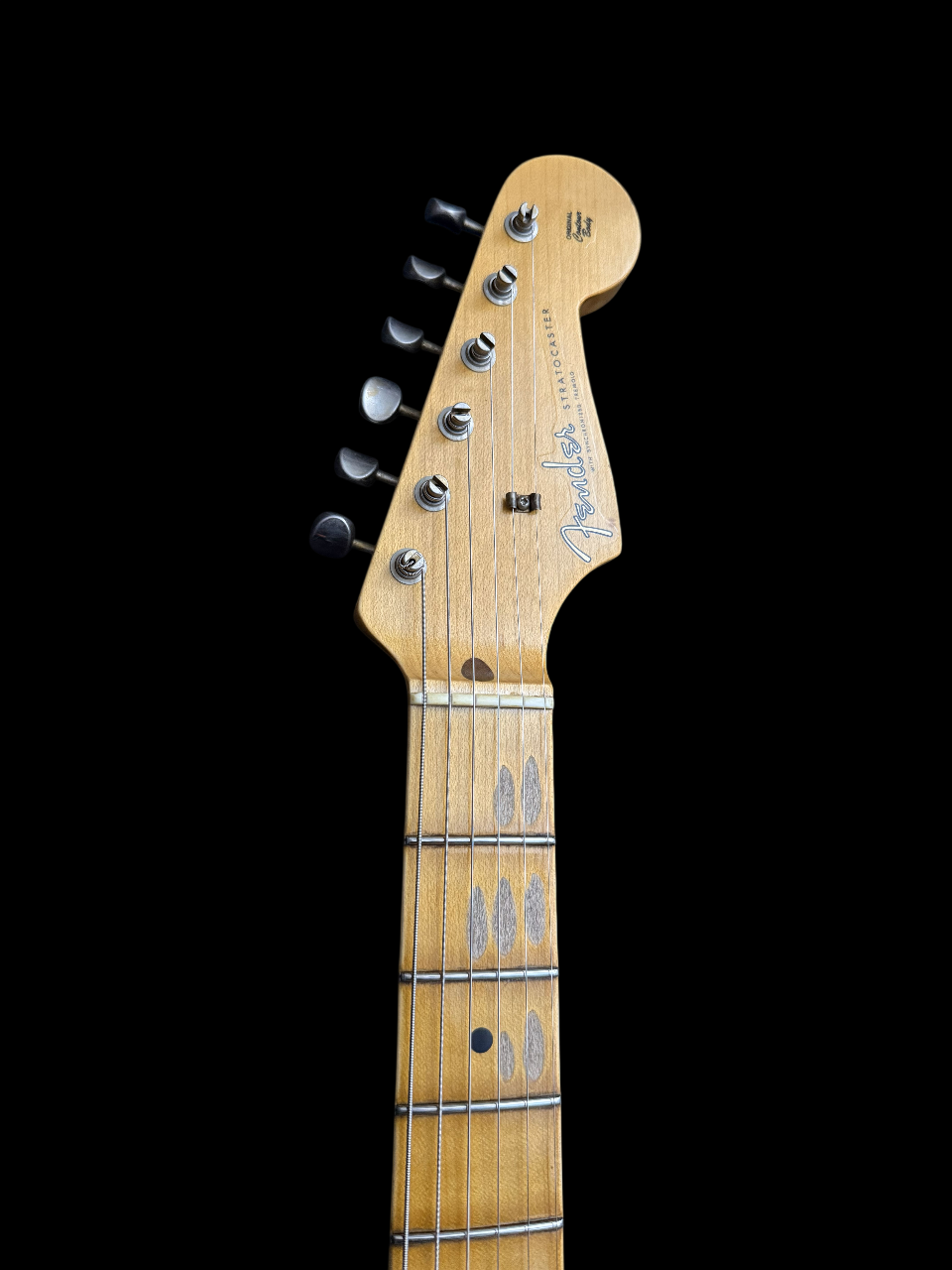 Fender '56 Limited Stratocaster Journeyman Relic Bone Tone super faded aged Fiesta Red 3,45kg