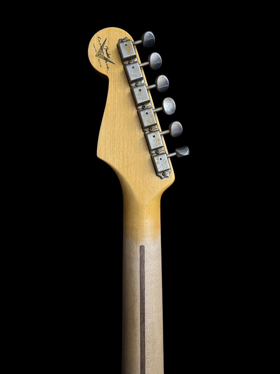 Fender '56 Limited Stratocaster Journeyman Relic Bone Tone super faded aged Fiesta Red 3,45kg