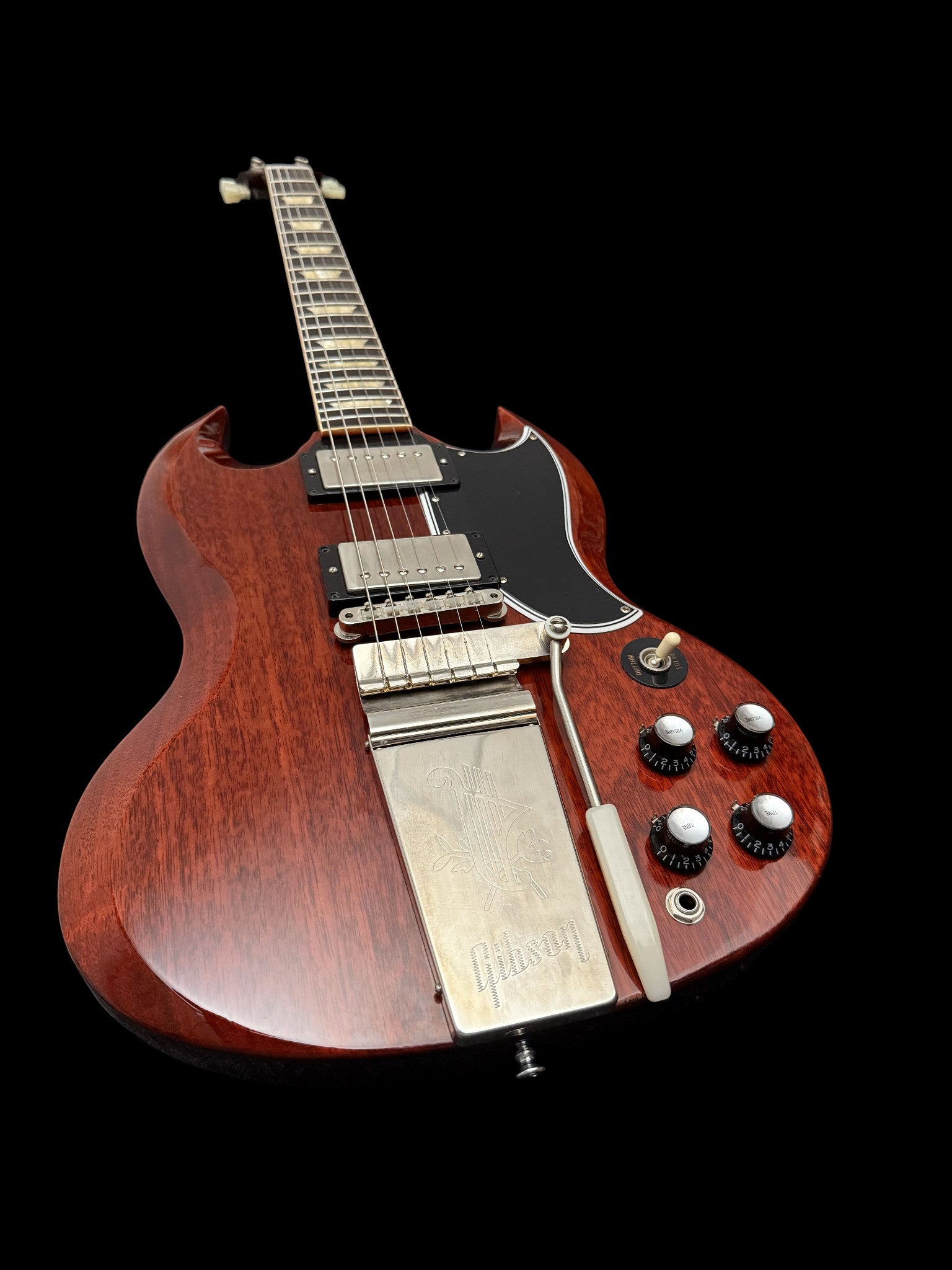 2020 Gibson SG 1964 Reissue VOS Cherry Red Maestro Vibrola Custom Shop 3,2kg