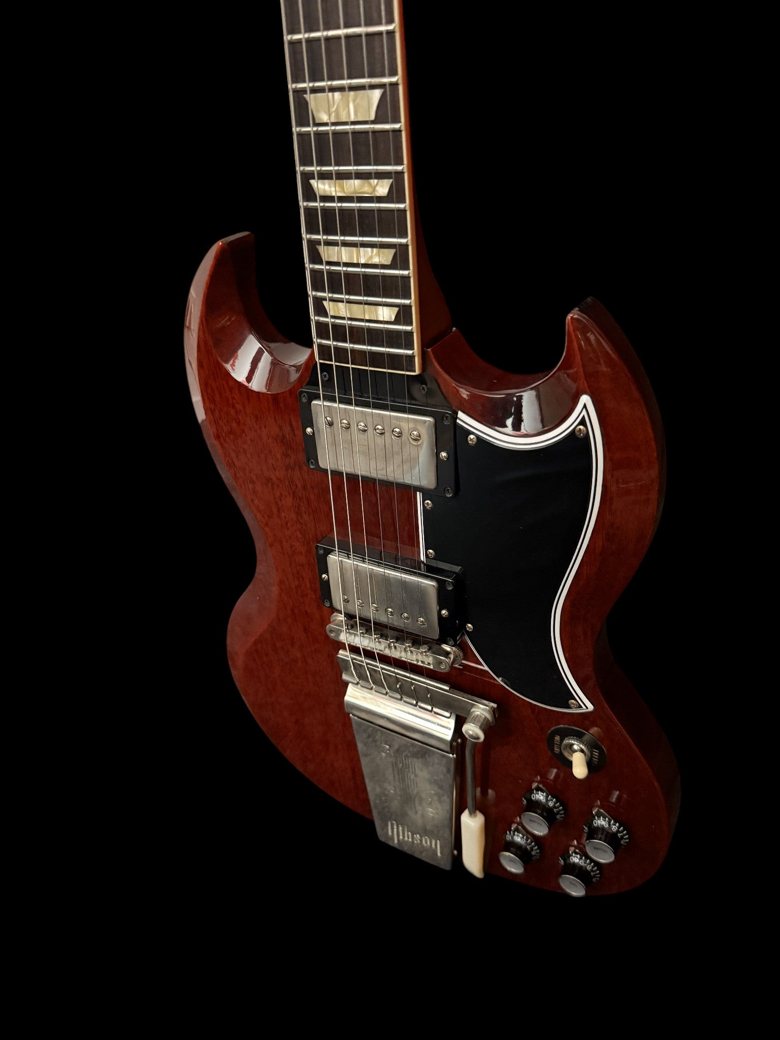 2020 Gibson SG 1964 Reissue VOS Cherry Red Maestro Vibrola Custom Shop 3,2kg