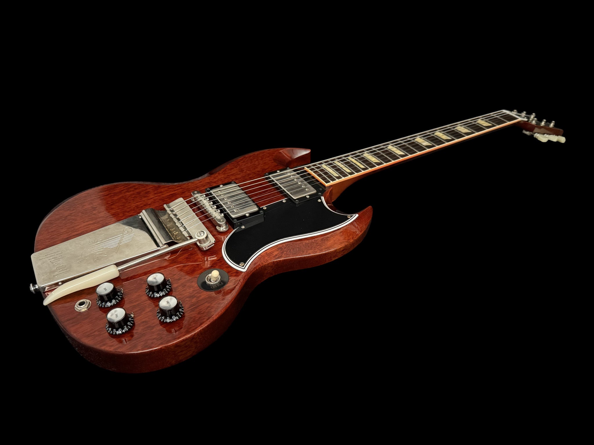 2020 Gibson SG 1964 Reissue VOS Cherry Red Maestro Vibrola Custom Shop 3,2kg