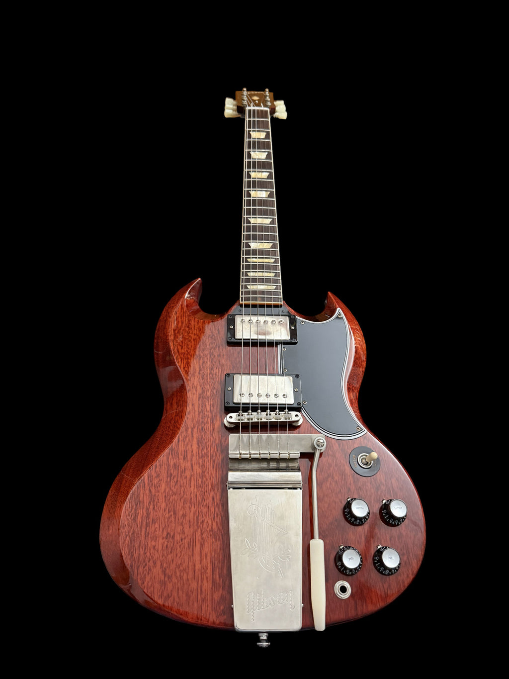 2020 Gibson SG 1964 Reissue VOS Cherry Red Maestro Vibrola Custom Shop 3,2kg