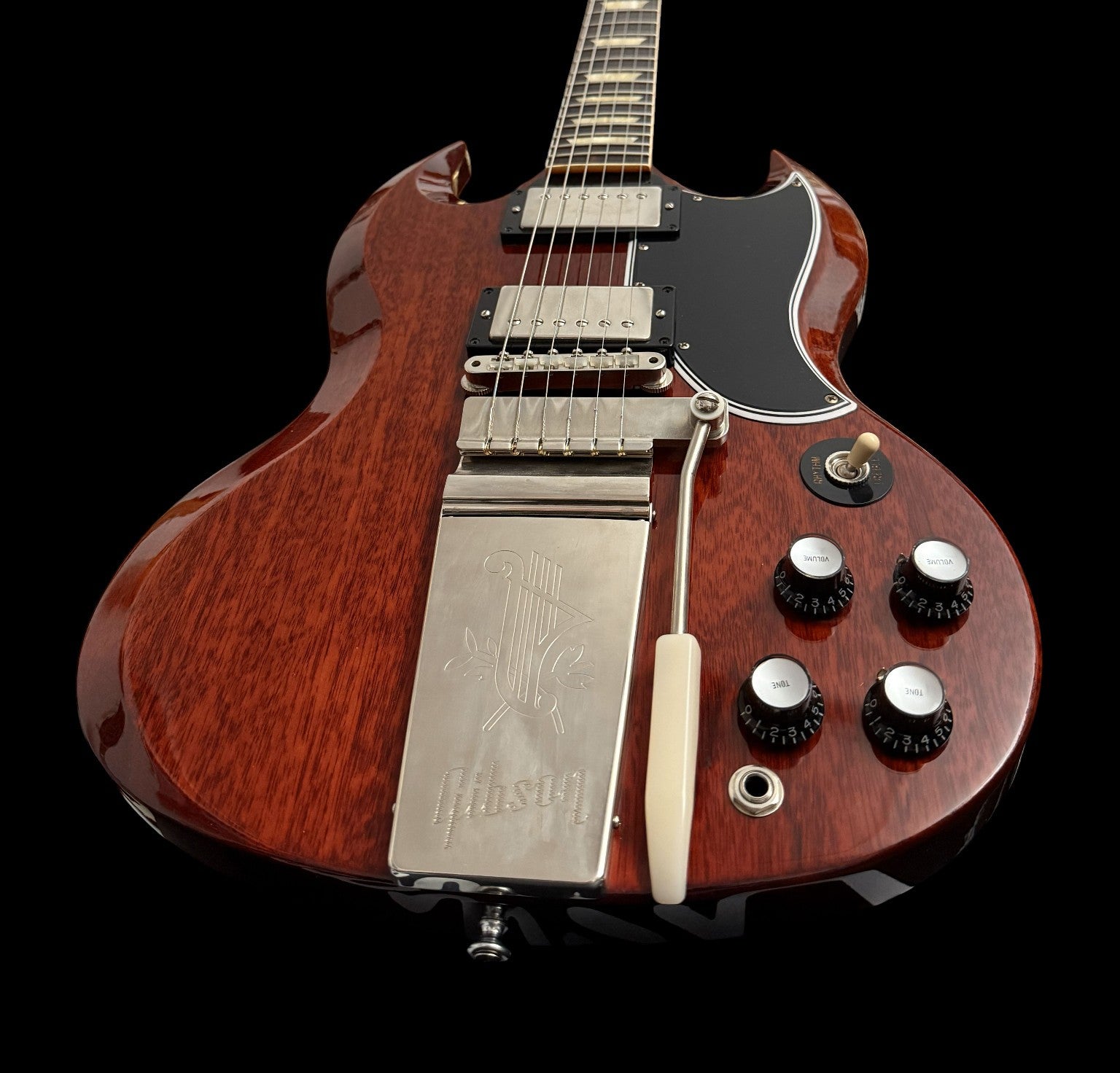 2020 Gibson SG 1964 Reissue VOS Cherry Red Maestro Vibrola Custom Shop 3,2kg