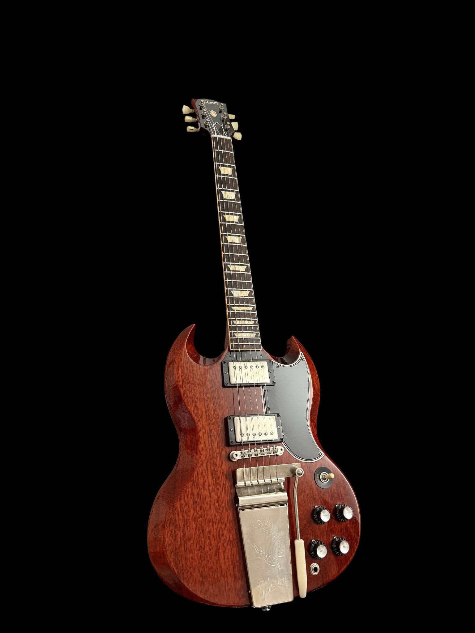 2020 Gibson SG 1964 Reissue VOS Cherry Red Maestro Vibrola Custom Shop 3,2kg