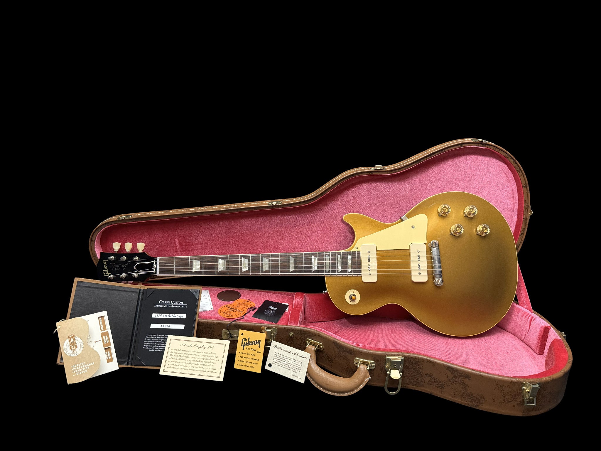 2024 Gibson Les Paul 1954 Goldtop Reissue VOS Custom Shop 3,9kg