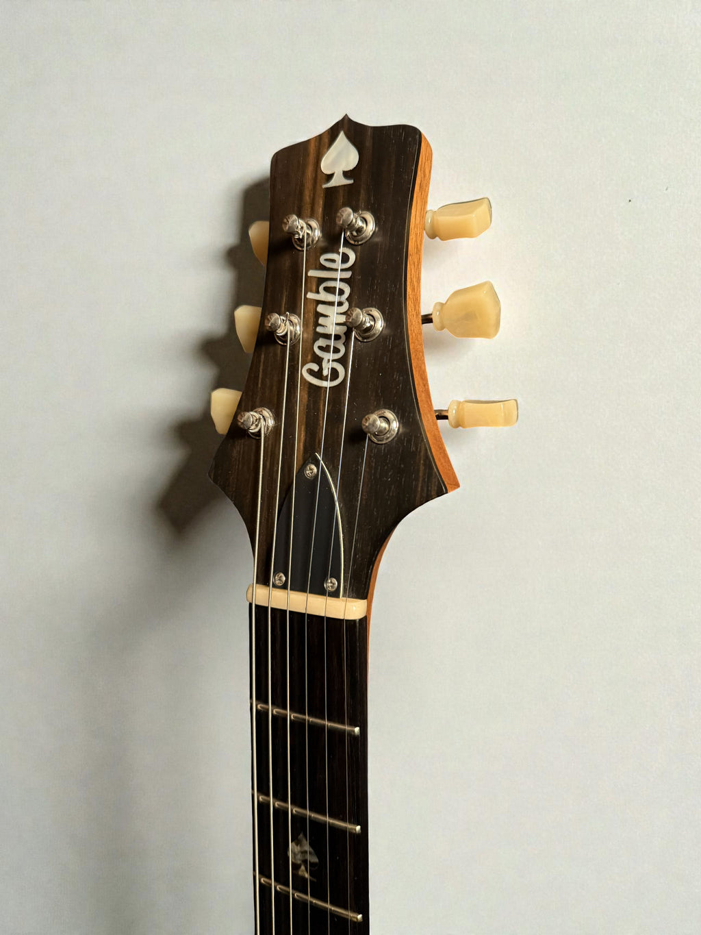 Gamble Guitars “Big Mama” Custom Curved Top – Open House Model – Aged Black