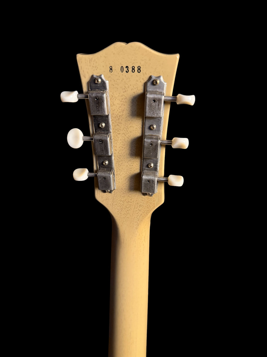 2020 Gibson Custom Shop Les Paul Junior Doublecut 1958 Reissue VOS - TV Yellow - 2,9kg