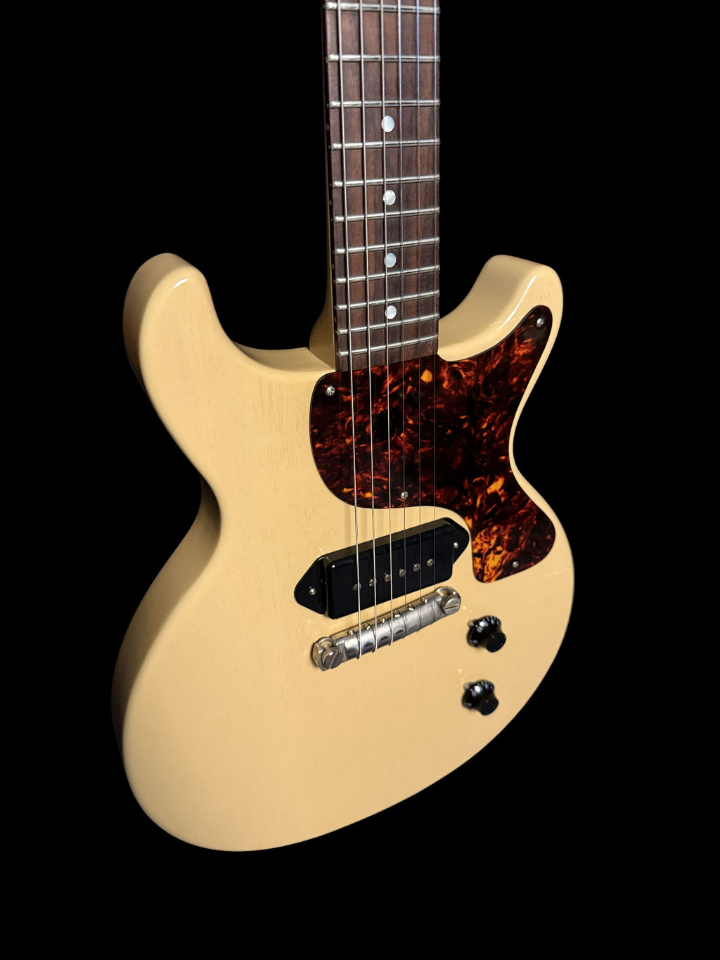 2020 Gibson Custom Shop Les Paul Junior Doublecut 1958 Reissue VOS - TV Yellow - 2,9kg