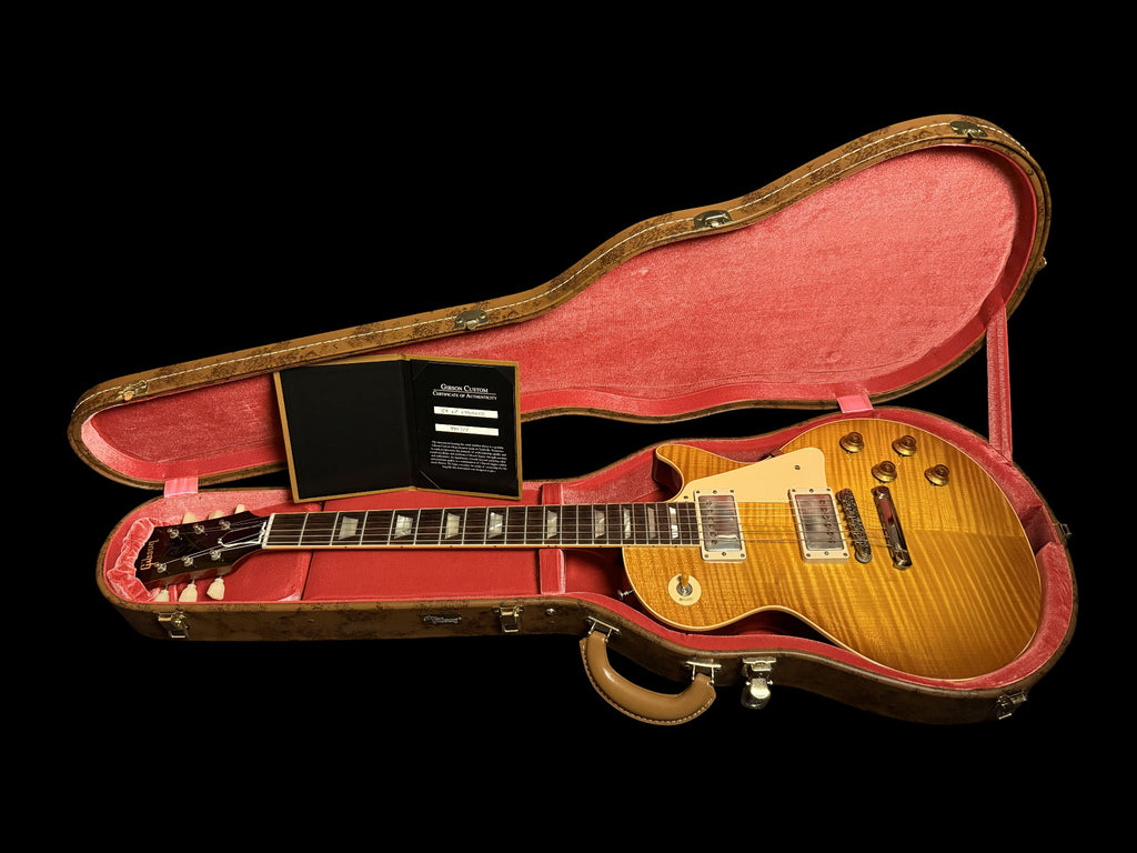 2025 Gibson Custom Shop Les Paul Standard 1959 Reissue VOS (R9) VOS Dirty Lemon Burst 3,8kg