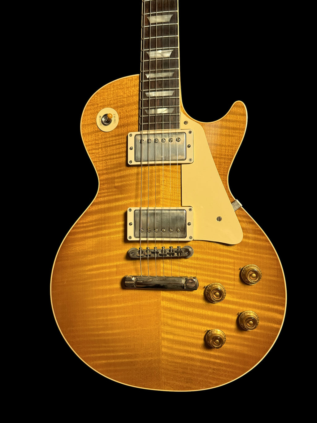 2025 Gibson Custom Shop Les Paul Standard 1959 Reissue VOS (R9) VOS Dirty Lemon Burst 3,8kg