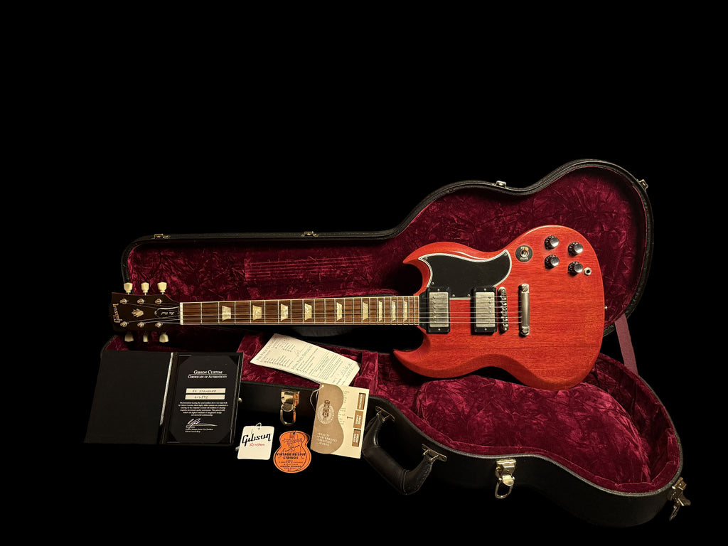 2010 Gibson Custom Shop Les Paul SG Standard 1961 Reissue VOS Cherry Red 2,9kg