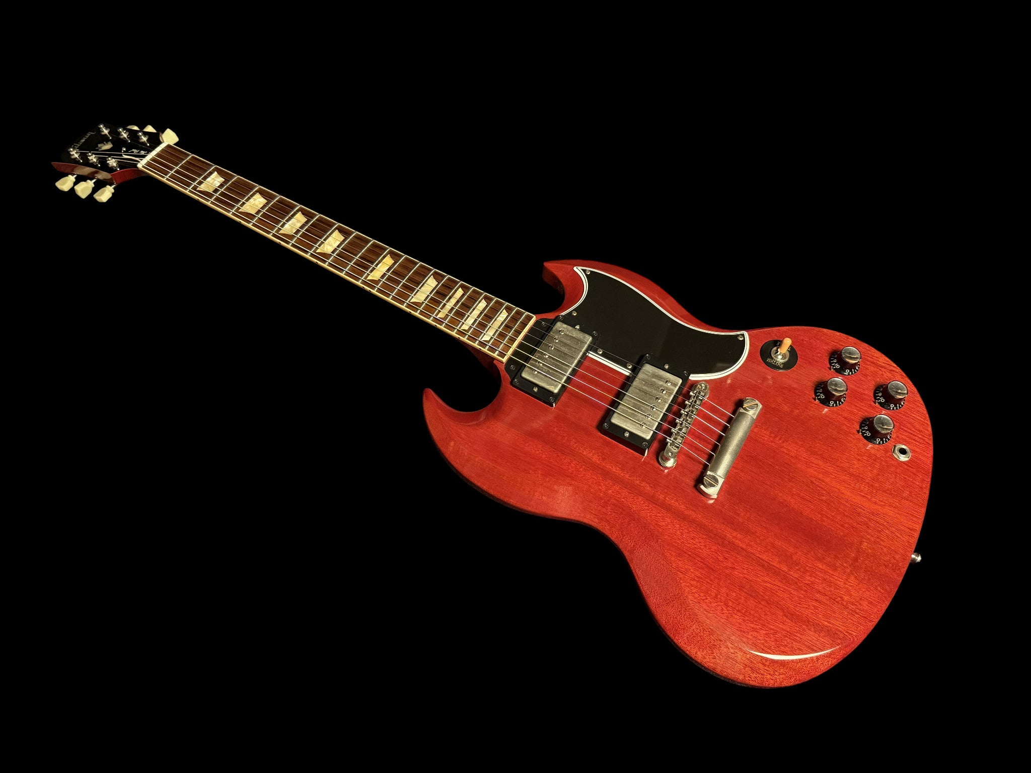 2010 Gibson Custom Shop Les Paul SG Standard 1961 Reissue VOS Cherry Red 2,9kg