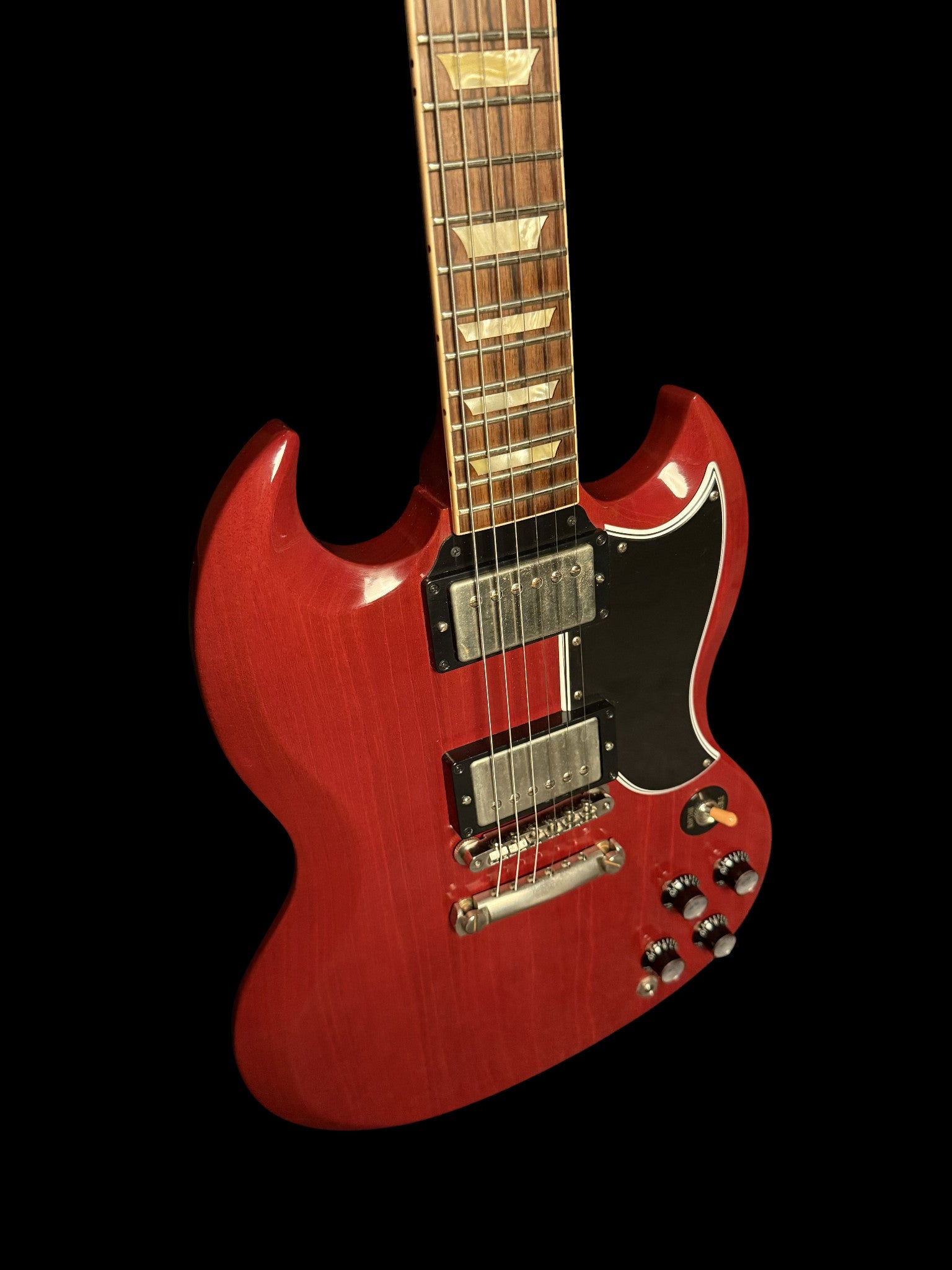 2010 Gibson Custom Shop Les Paul SG Standard 1961 Reissue VOS Cherry Red 2,9kg