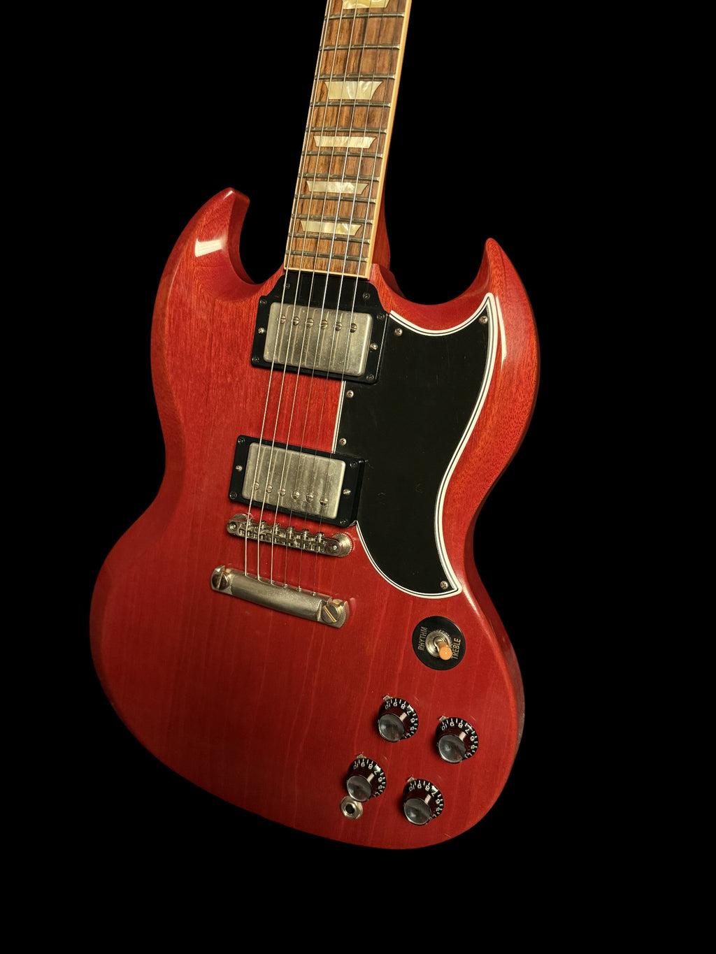 2010 Gibson Custom Shop Les Paul SG Standard 1961 Reissue VOS Cherry Red 2,9kg