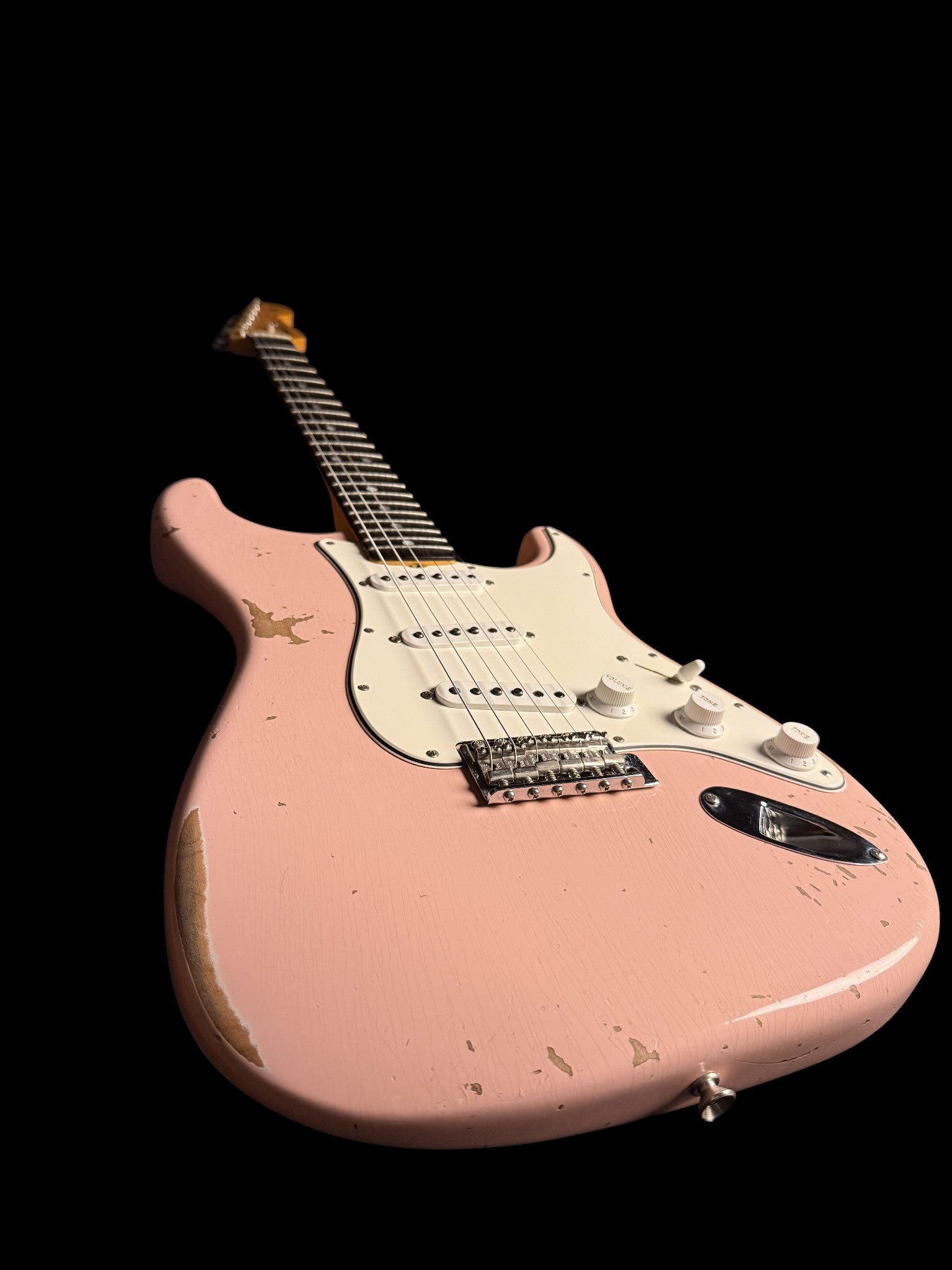 2020 Fender Custom Shop '65 Stratocaster Relic Shell Pink RW 3,4kg