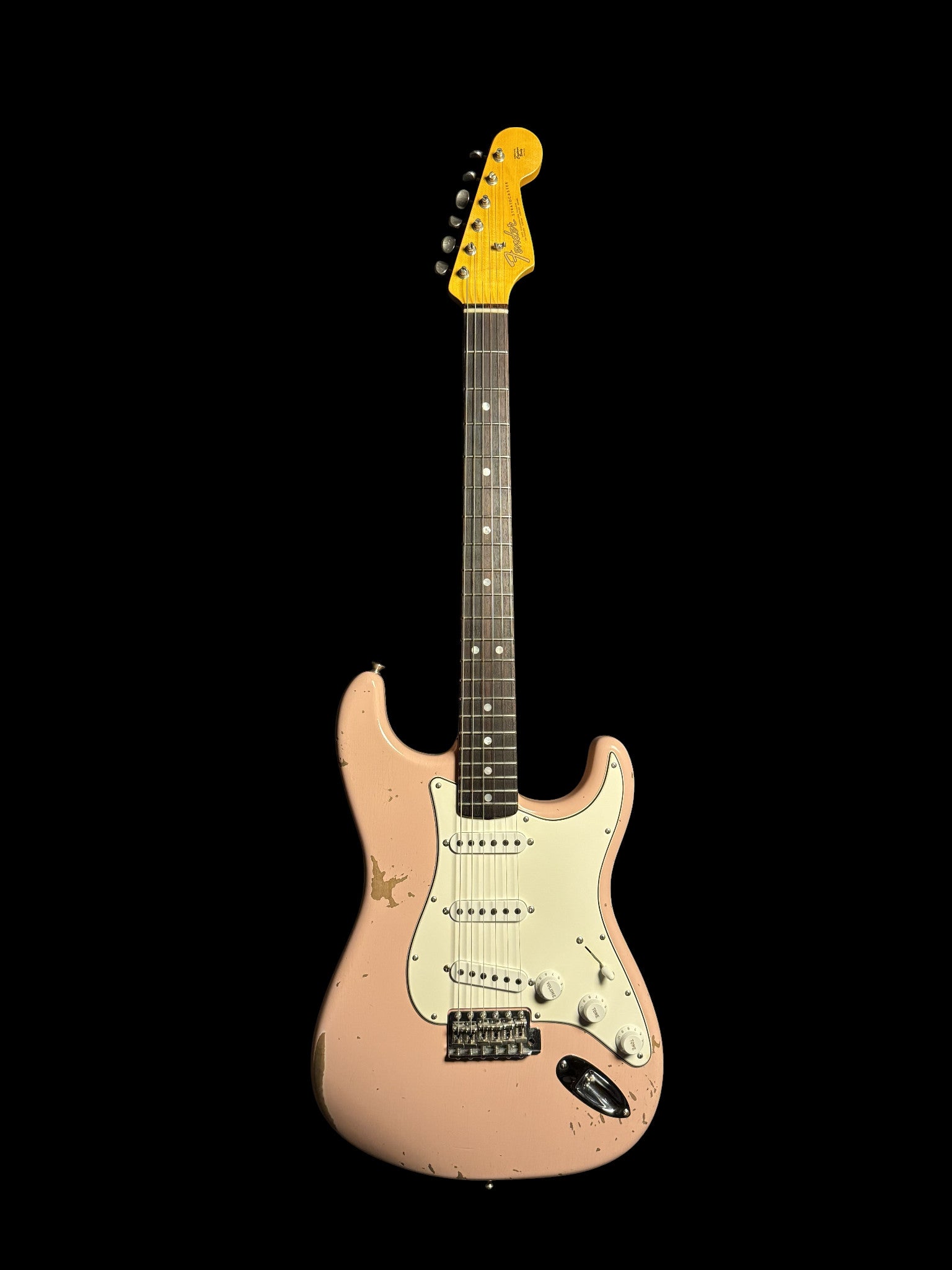 2020 Fender Custom Shop '65 Stratocaster Relic Shell Pink RW 3,4kg