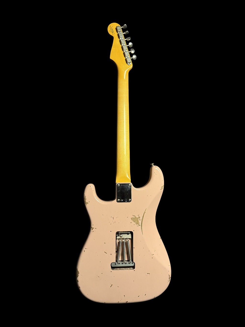 2020 Fender Custom Shop '65 Stratocaster Relic Shell Pink RW 3,4kg