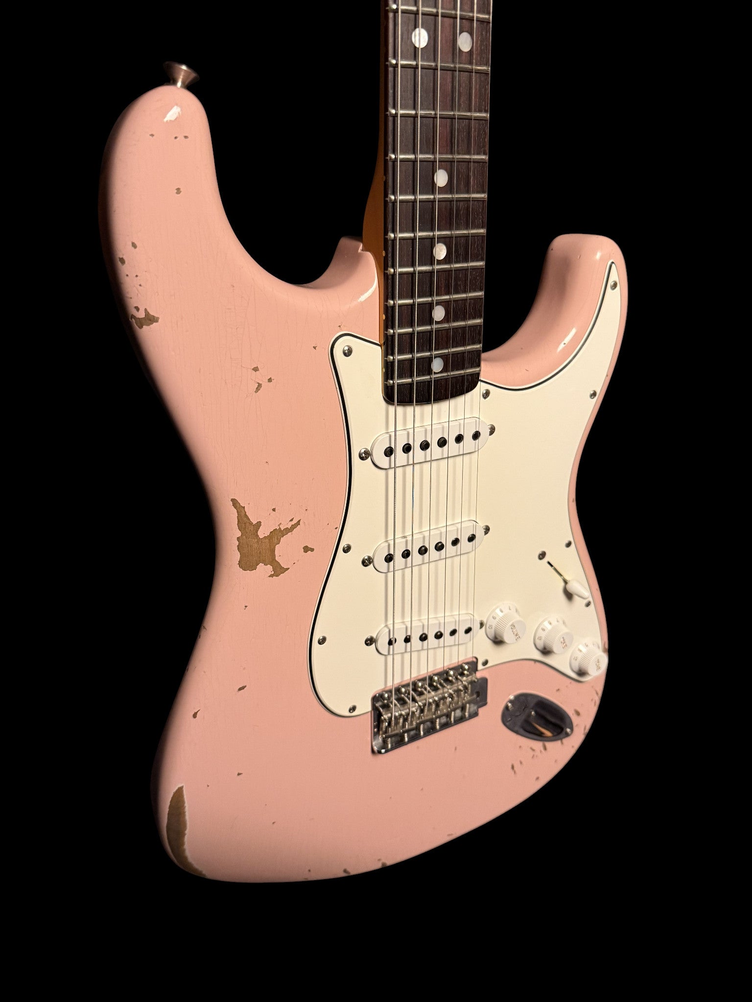 2020 Fender Custom Shop '65 Stratocaster Relic Shell Pink RW 3,4kg