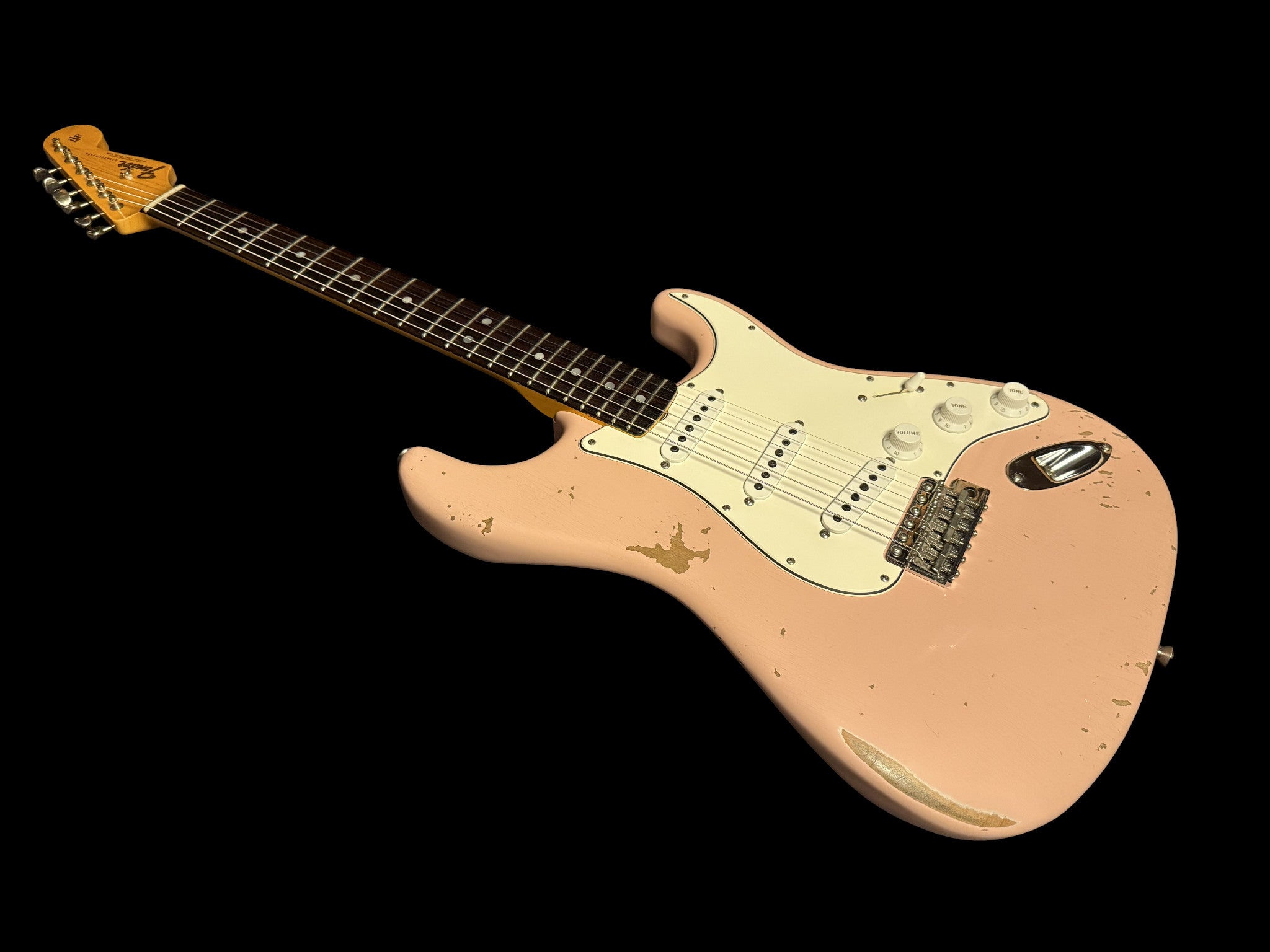 2020 Fender Custom Shop '65 Stratocaster Relic Shell Pink RW 3,4kg