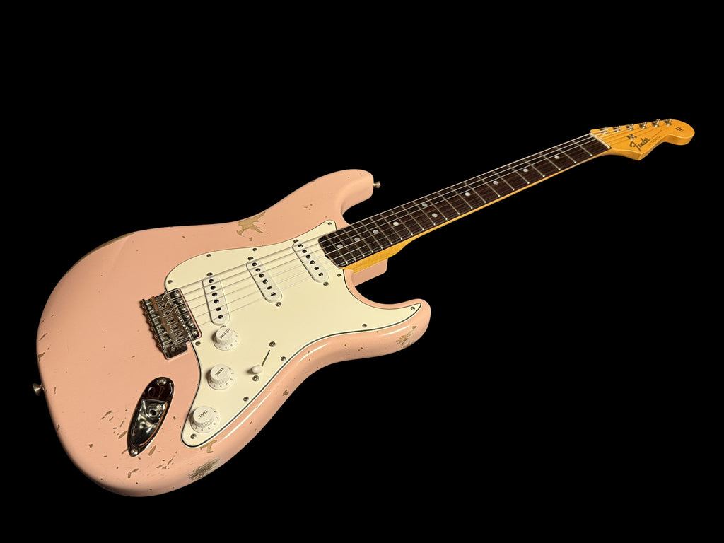 2020 Fender Custom Shop '65 Stratocaster Relic Shell Pink RW 3,4kg