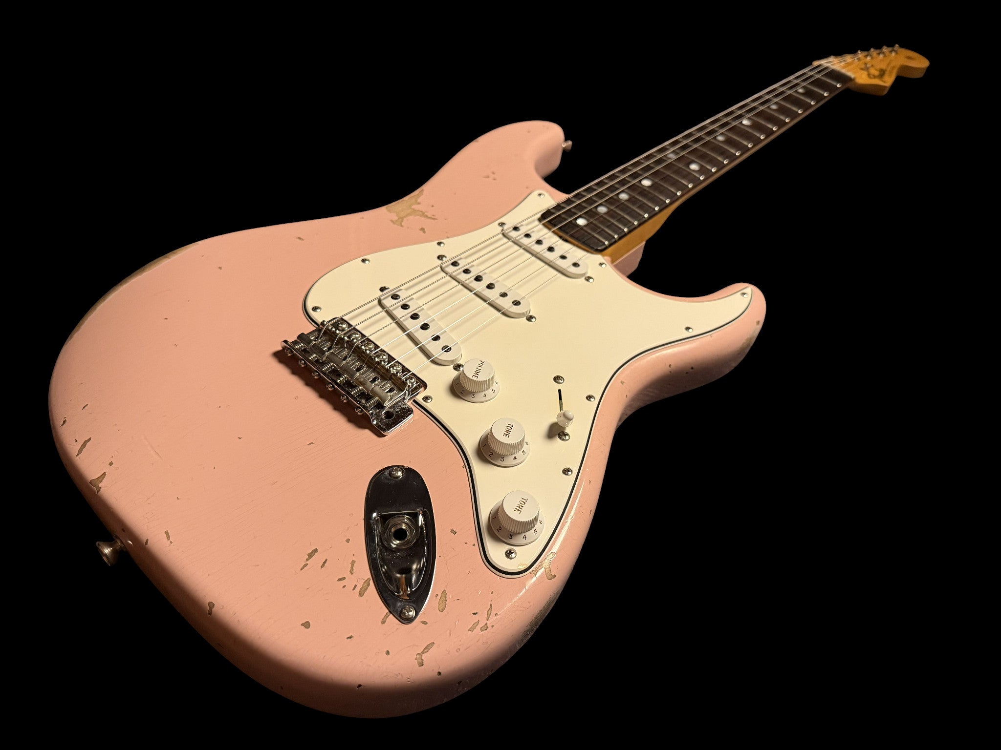 2020 Fender Custom Shop '65 Stratocaster Relic Shell Pink RW 3,4kg