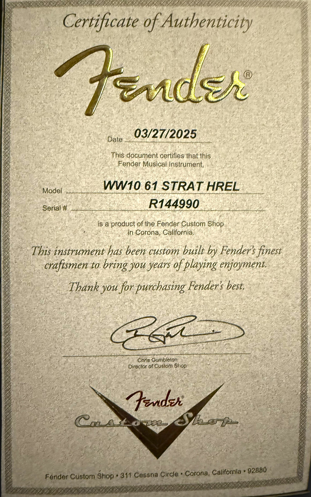 NEUWARE Fender Custom Shop '61 Stratocaster Heavy Relic Wildwood Faded Taos Tourqoise over Sunburst 3,3kg