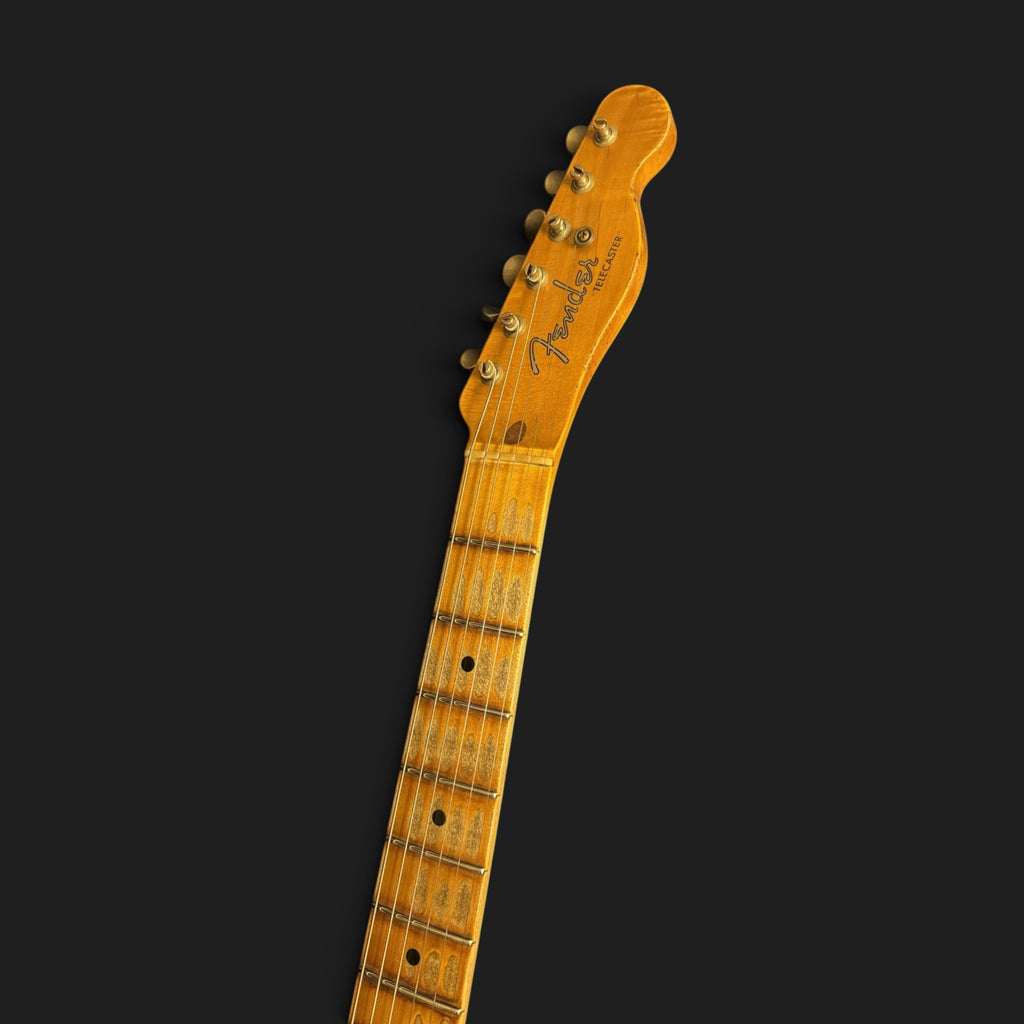 NEUWARE • Fender Custom Shop '55 Telecaster Heavy Relic • Wildwood 10 • Lightweight Ash • Josefina HW • Aged Fiesta Red • 3,06kg