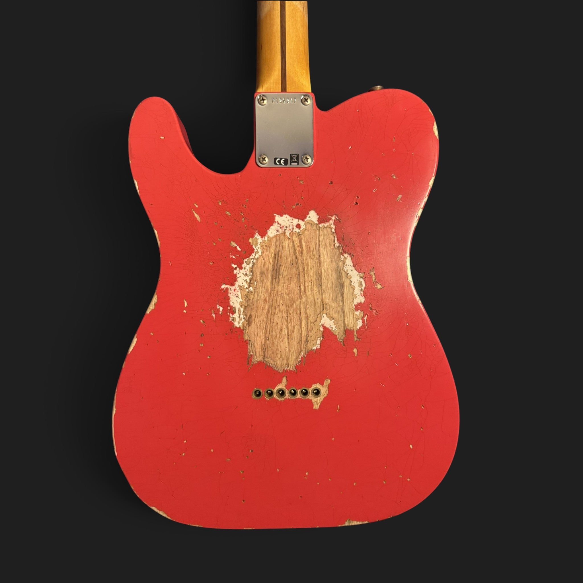 NEUWARE • Fender Custom Shop '55 Telecaster Heavy Relic • Wildwood 10 • Lightweight Ash • Josefina HW • Aged Fiesta Red • 3,06kg