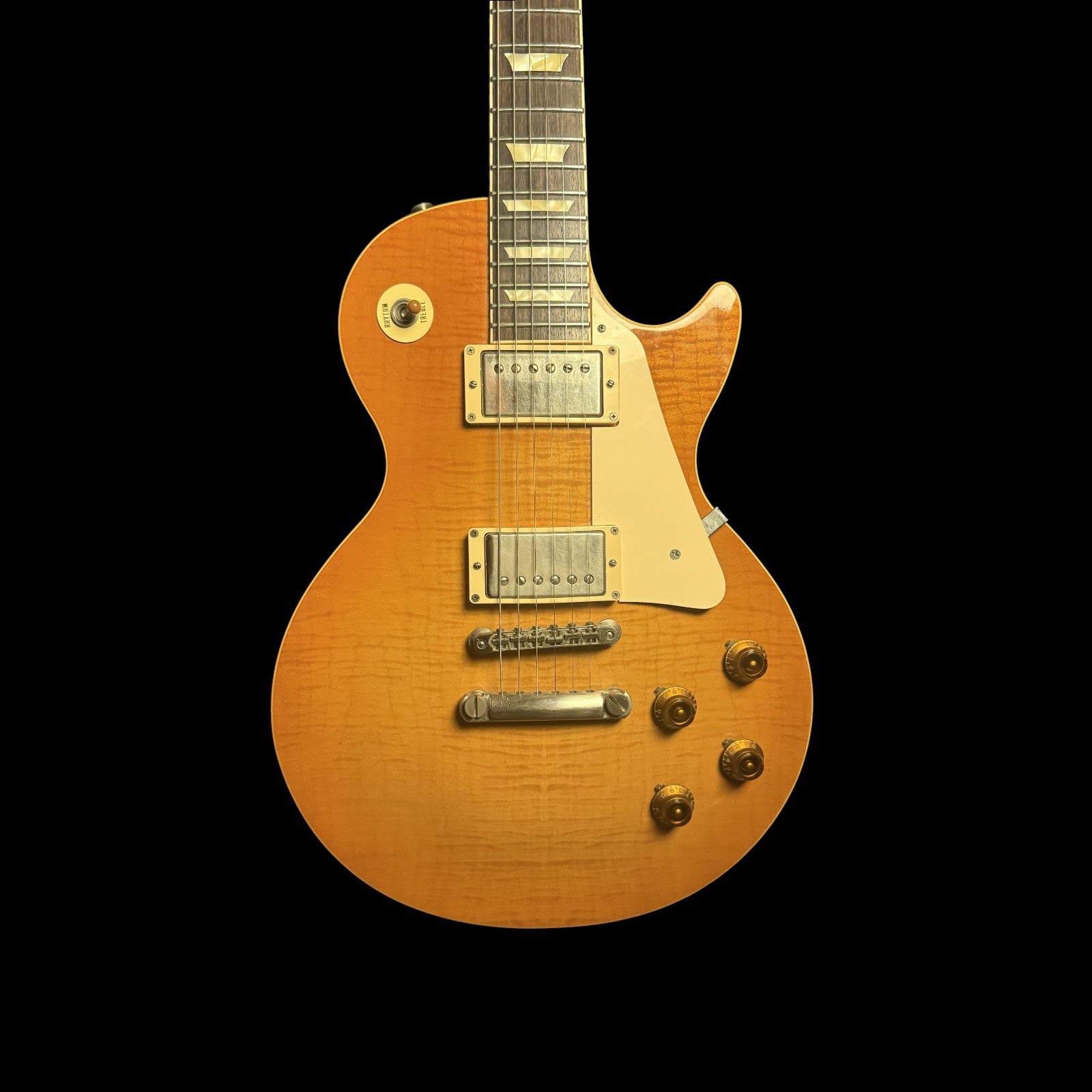 1994 Orville Les Paul Standard (Gibson licensed) Flame Top Made in Japan Burstbucker Upgrade 3,8kg