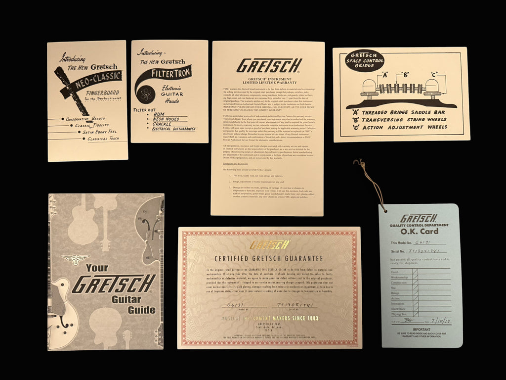 2019 Gretsch G6131MY Malcolm Young Signature Jet – Made in Japan 2,8kg