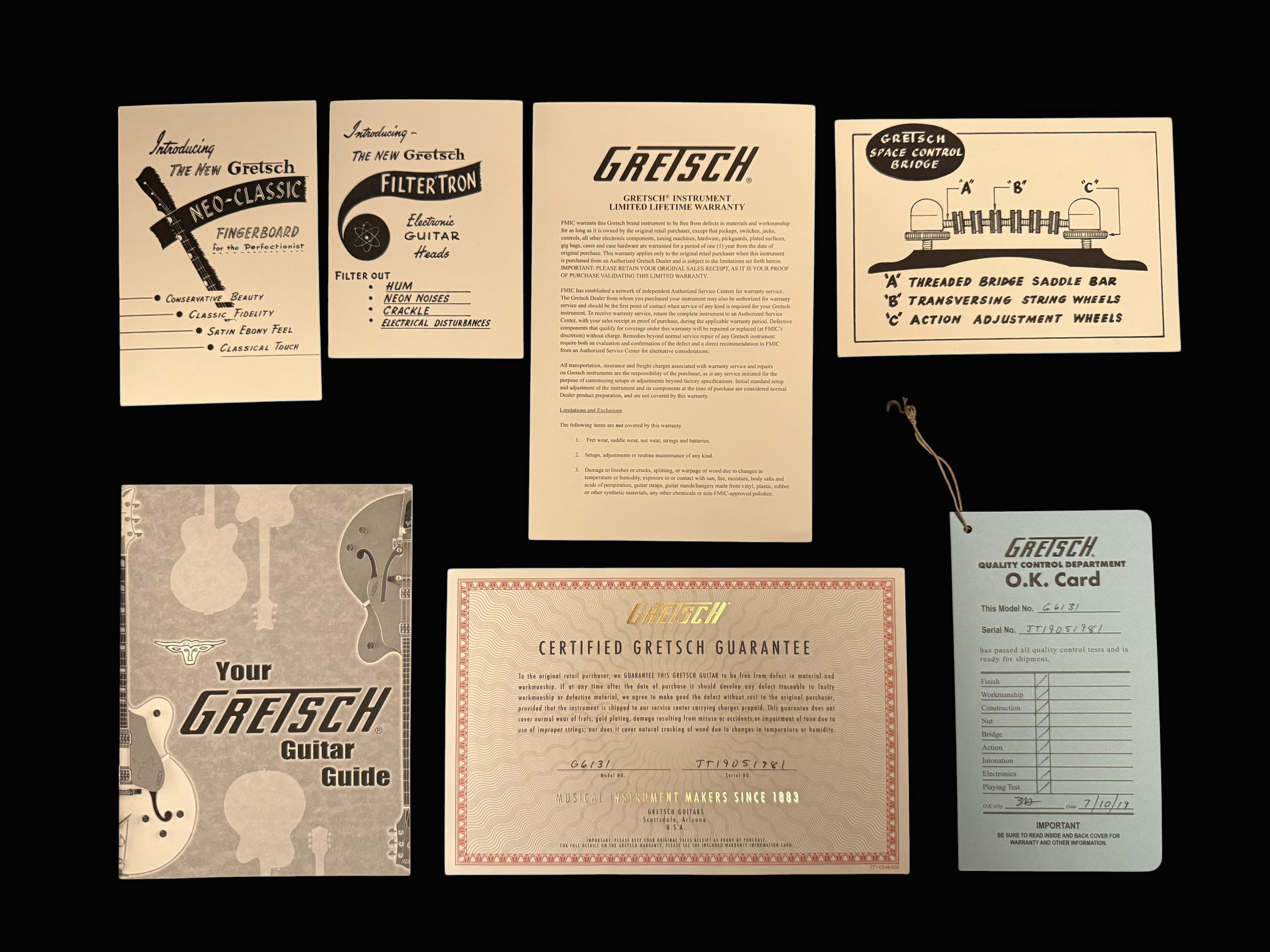 2019 Gretsch G6131MY Malcolm Young Signature Jet – Made in Japan 2,8kg