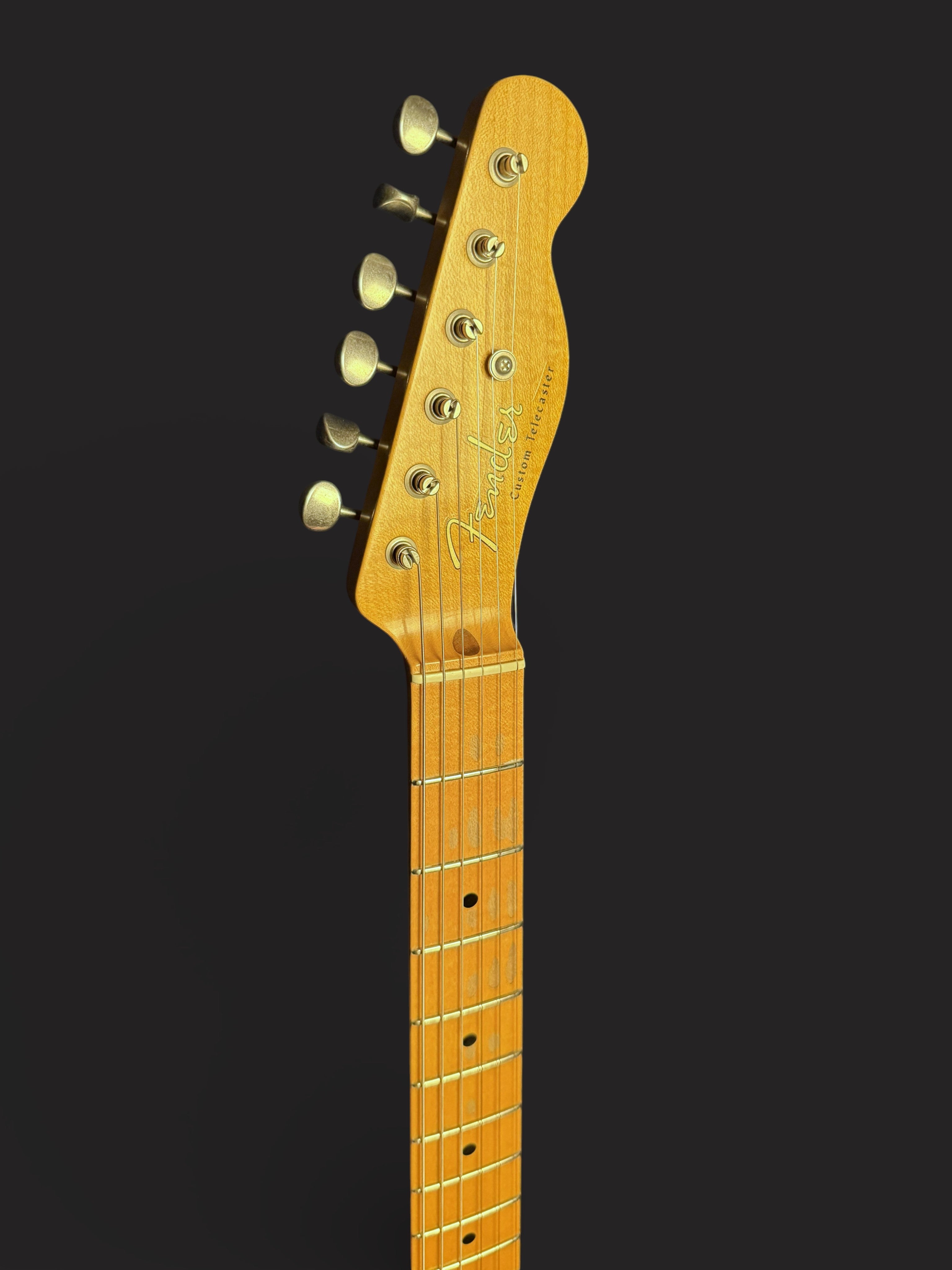 2010 Fender 50's Custom Telecaster Relic Candy Apple Red - Nocaster Pickups - 3,4kg