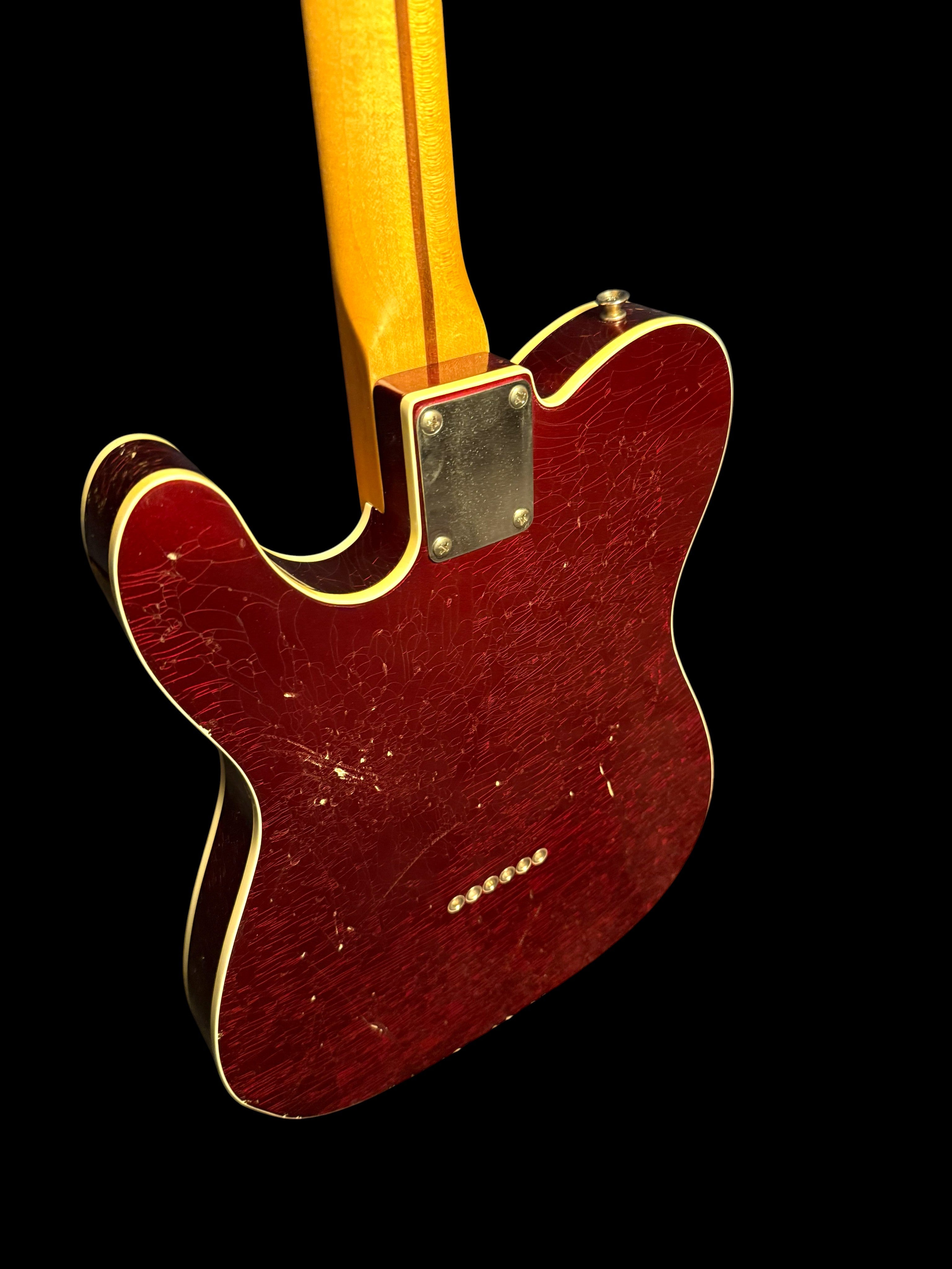 2010 Fender 50's Custom Telecaster Relic Candy Apple Red - Nocaster Pickups - 3,4kg