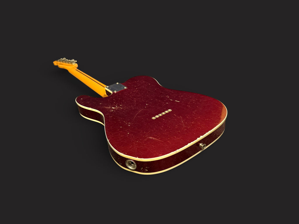 2010 Fender 50's Custom Telecaster Relic Candy Apple Red - Nocaster Pickups - 3,4kg