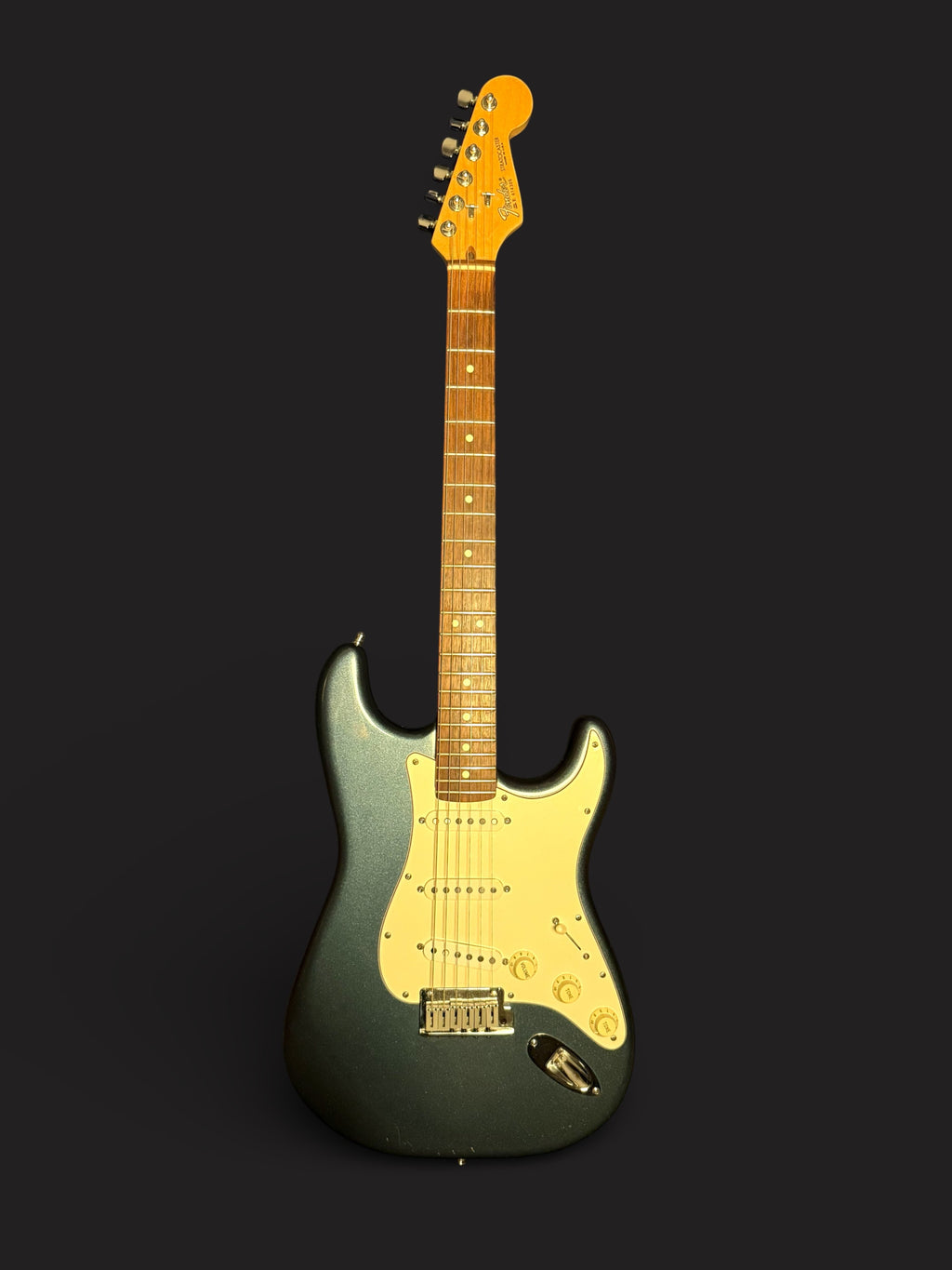 1987 American Standard Stratocaster Gun Metal Blue Metallic 3,5kg