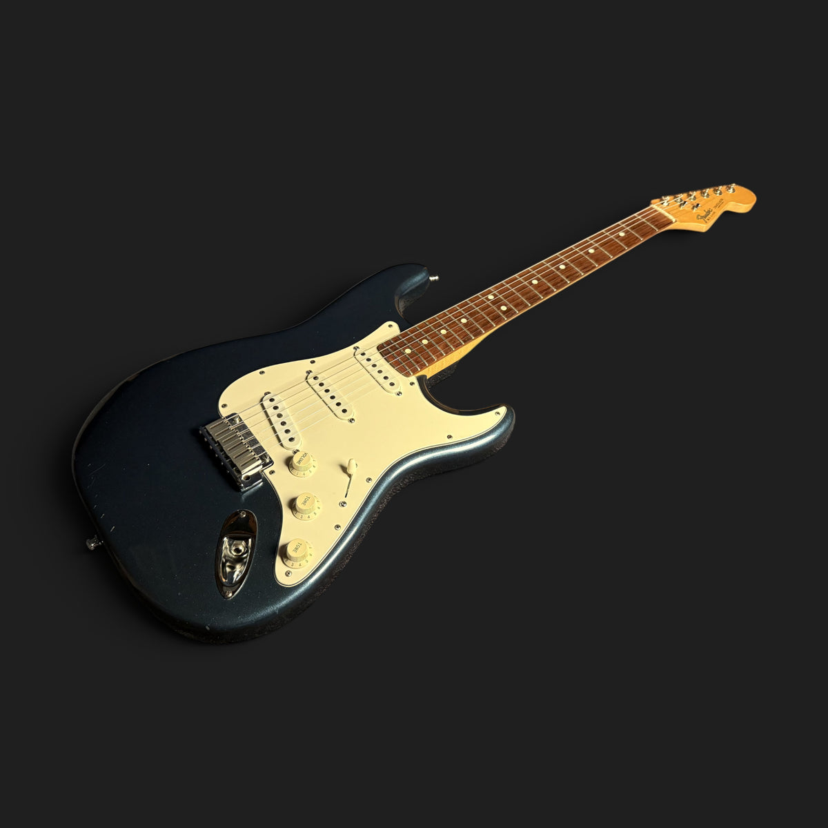 1987 American Standard Stratocaster • Gun Metal Blue Metallic • 3,5kg
