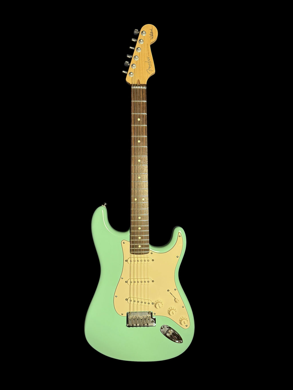 2005 Fender USA Jeff Beck Signature Stratocaster Surf Green