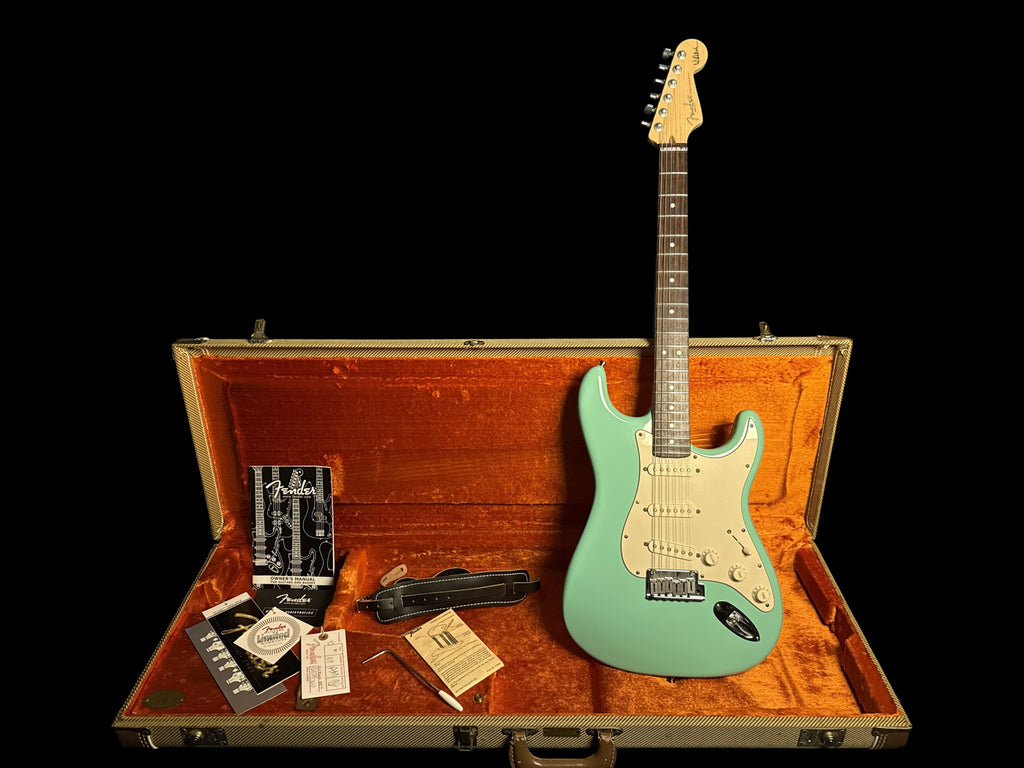 2005 Fender USA Jeff Beck Signature Stratocaster Surf Green