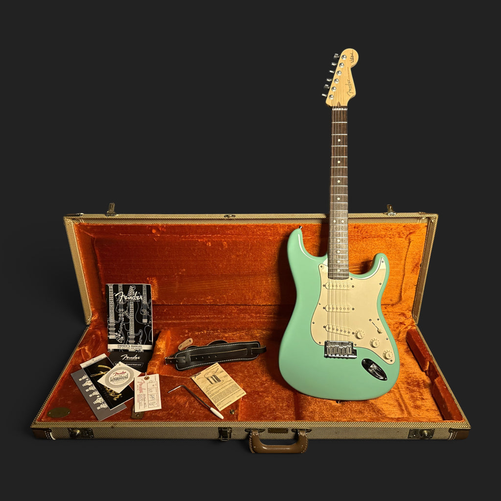 2005 Fender USA Jeff Beck Signature Stratocaster • Surf Green