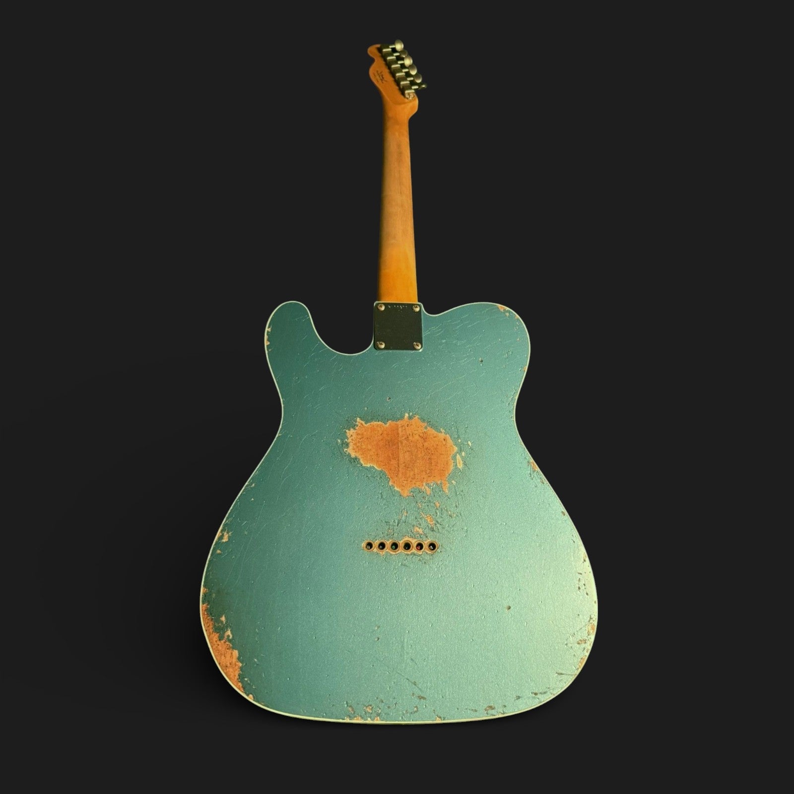 Fender Custom Shop '62 Custom Telecaster Heavy Relic Wildwood Josefina HW faded Ocean Tourqoise Flame AA 3,17kg