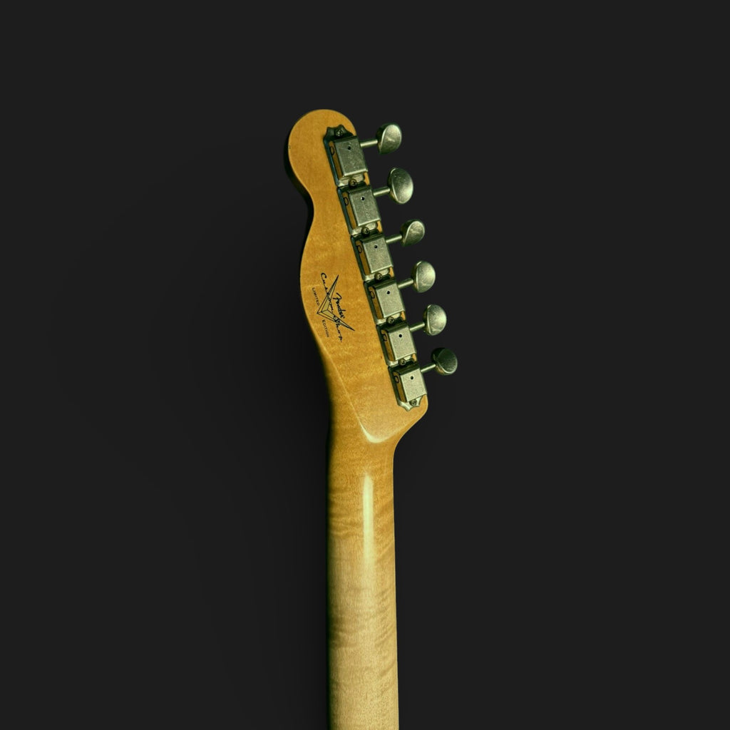 Fender Custom Shop '62 Custom Telecaster Heavy Relic Wildwood Josefina HW faded Ocean Tourqoise Flame AA 3,17kg